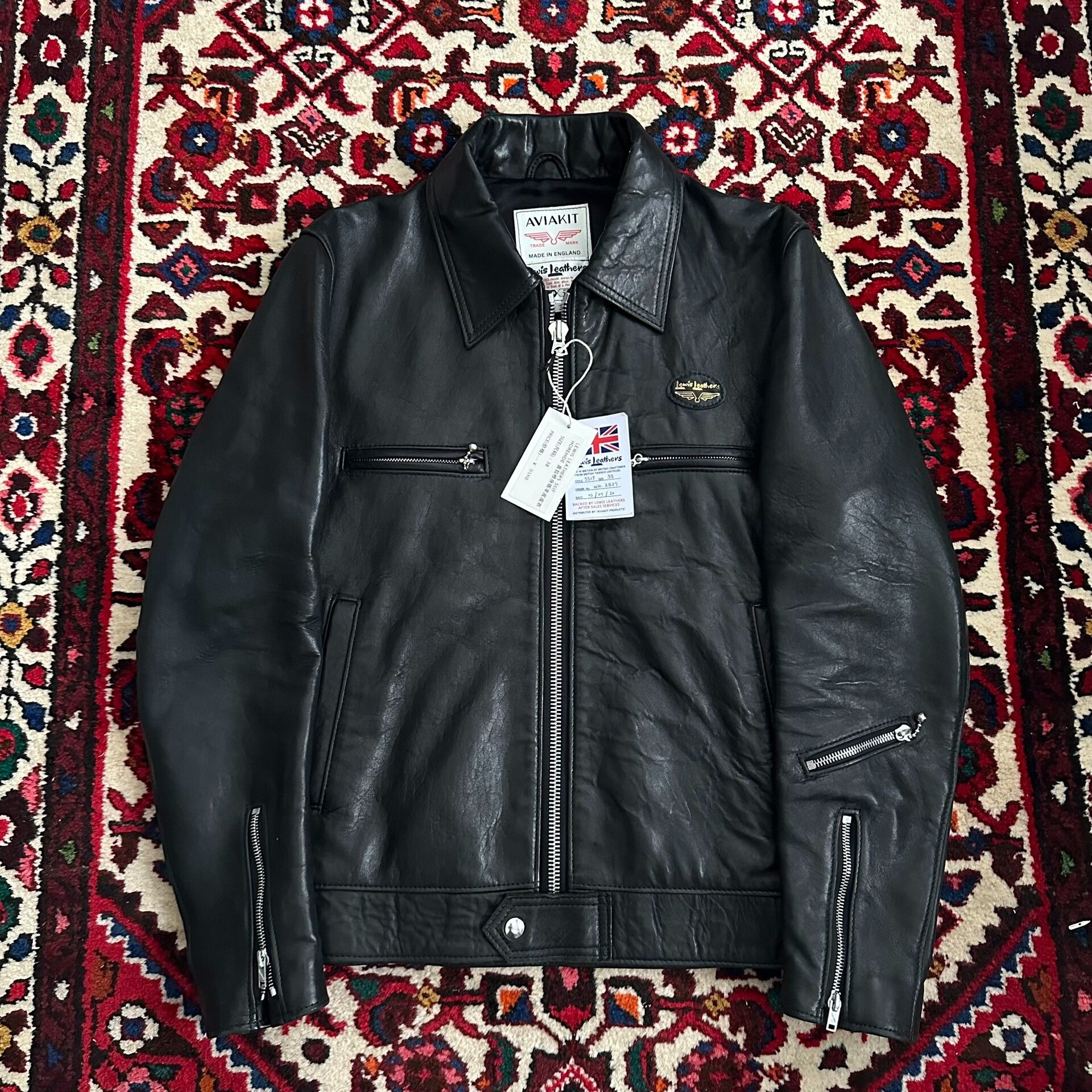 Lewis Leathers lewis leathers 551T black leather jacket Size XS / US 0-2 / IT 36-38 - 1 Thumbnail