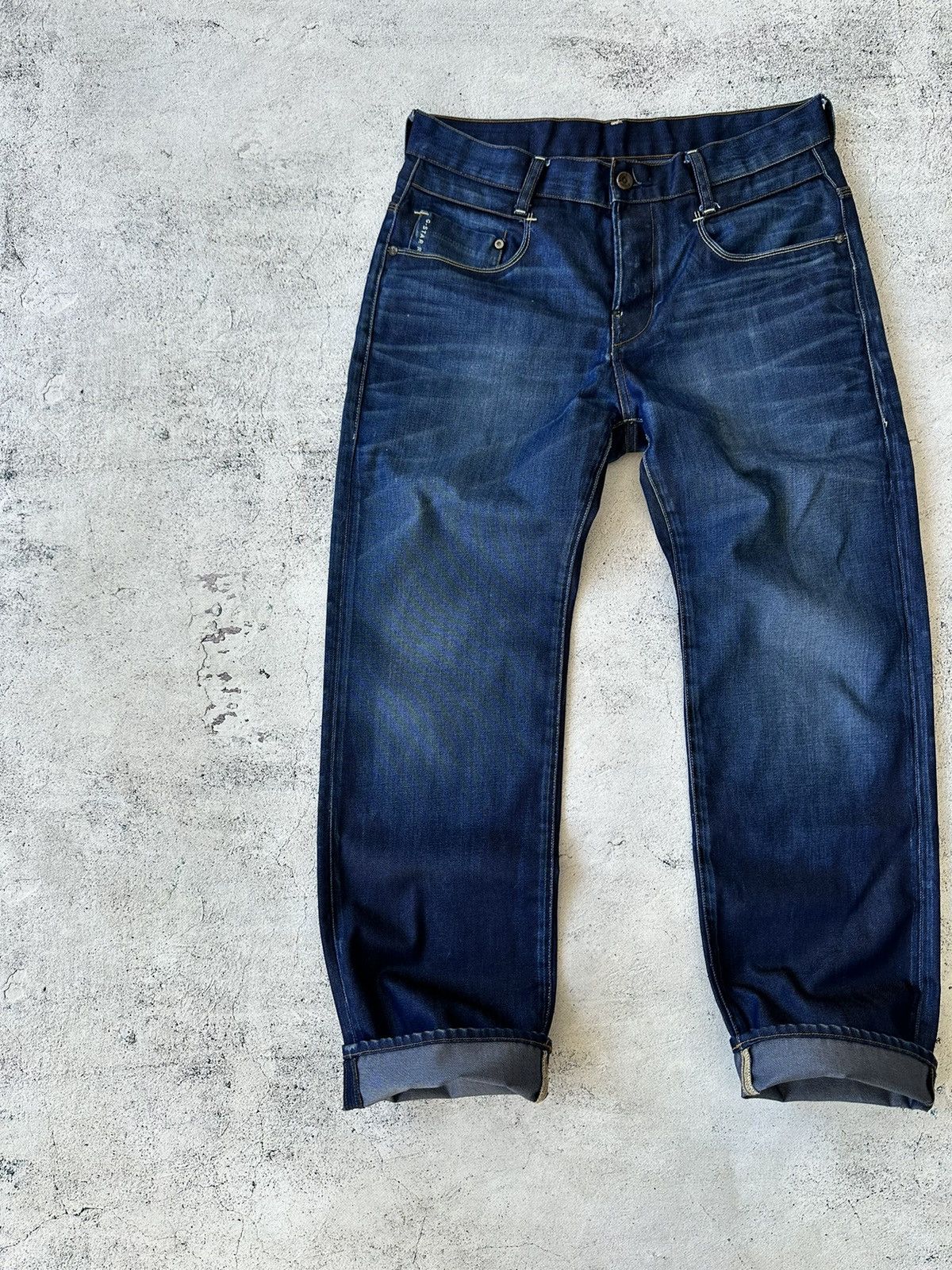G-Star × Japanese Brand G Star Raw Denim Pants Jeans Size US 32 / EU 48 - 4 Thumbnail