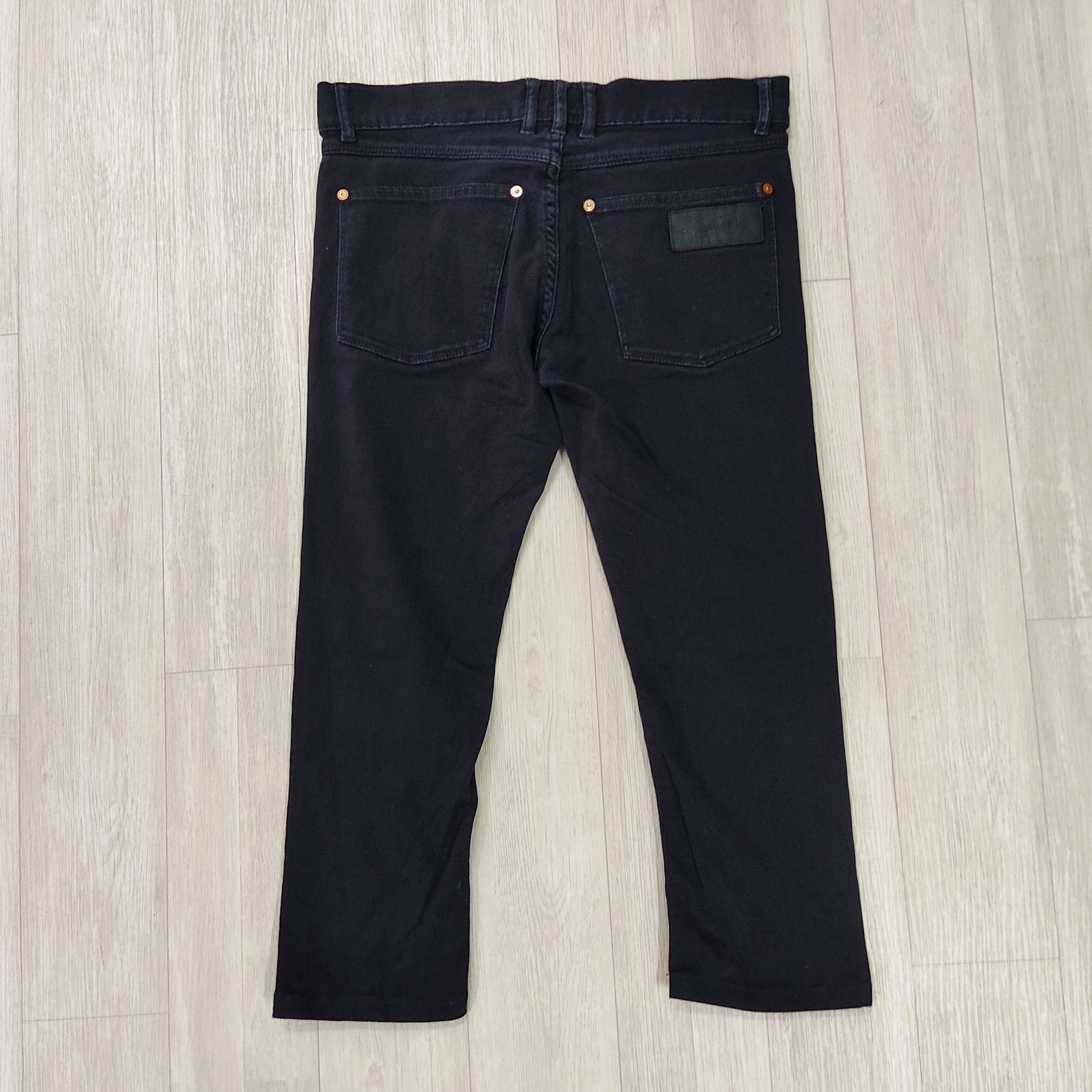 April 77 April 77 Joey Super Black 3 Quarter Denim Pants Size US 31 - 9 Thumbnail
