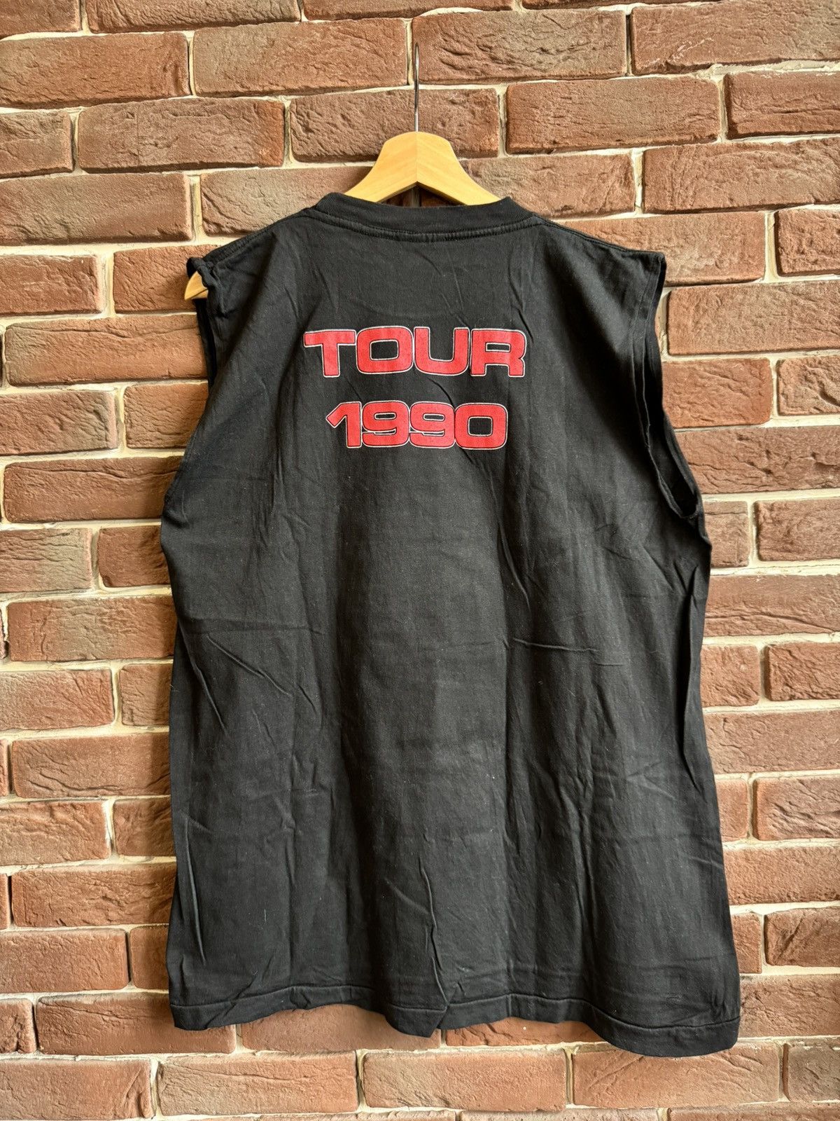Band Tees Vintage 1990 Blackfoot Eagle Tour XL black Rock Band Tee 90s Size US XL / EU 56 / 4 - 2 Thumbnail