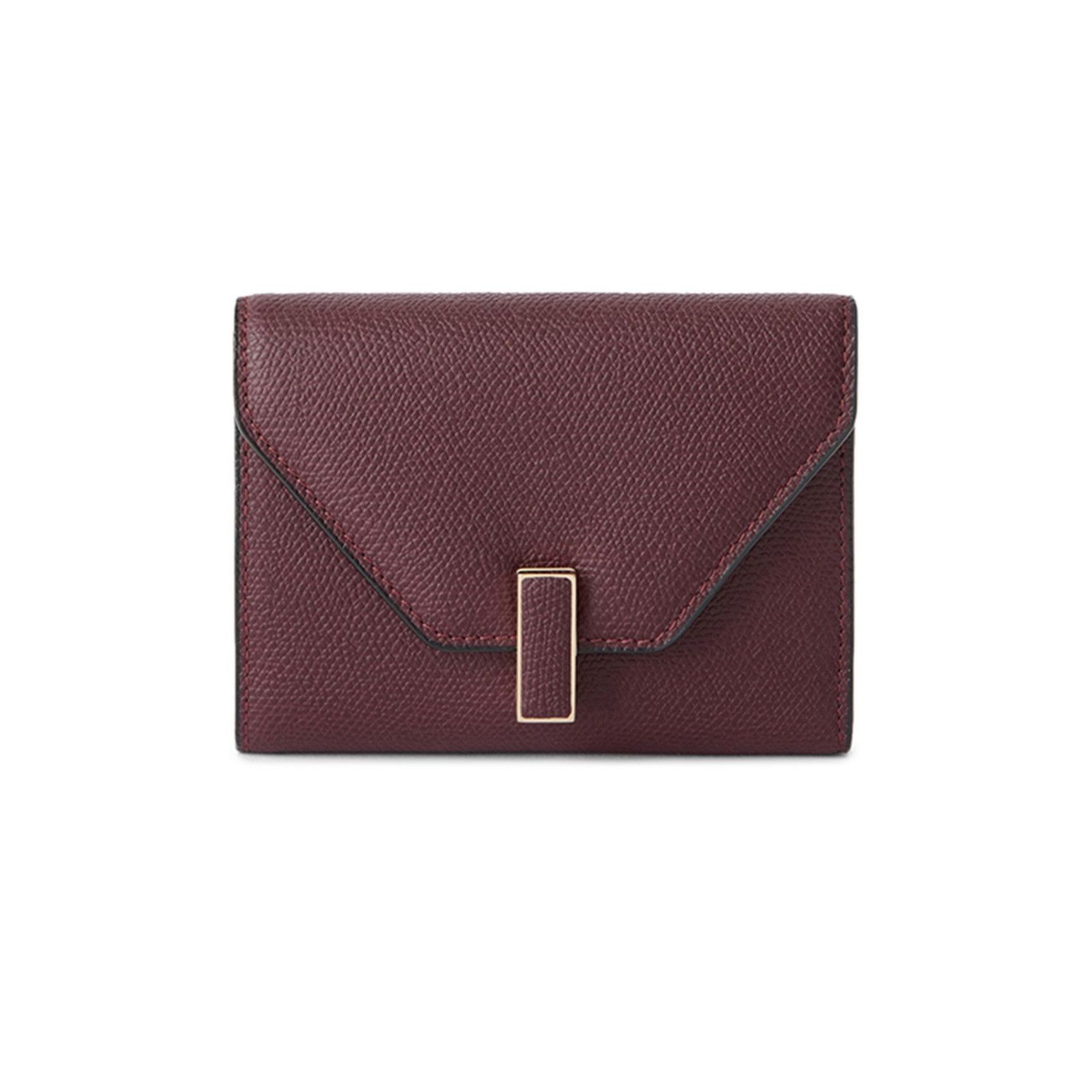 Valextra VALEXTRA Iside 3 CC Amaranto Wallet New & Authentic Size ONE SIZE - 1 Thumbnail