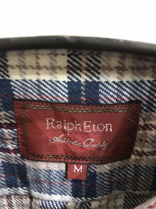 Vintage Vintage Ralph Eton Plaid Tartan Flannel Shirt 👕 | Grailed