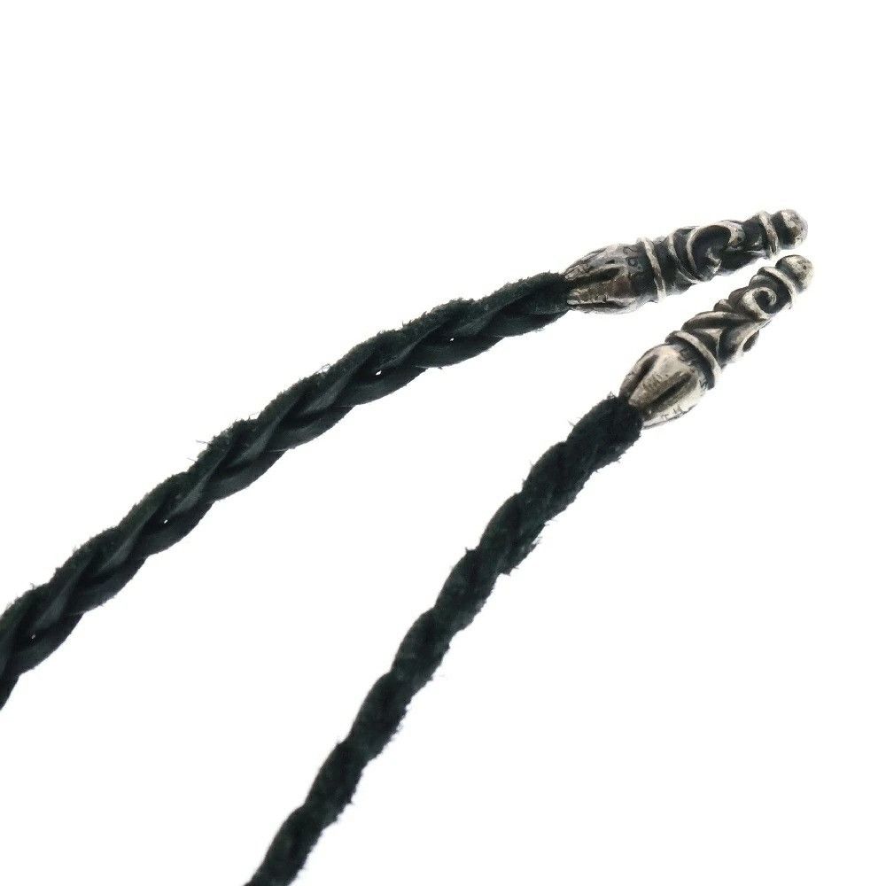 Chrome Hearts CHROME HEARTS CAMPANA PENDANT BRAID LEATHER Size ONE SIZE - 4 Thumbnail