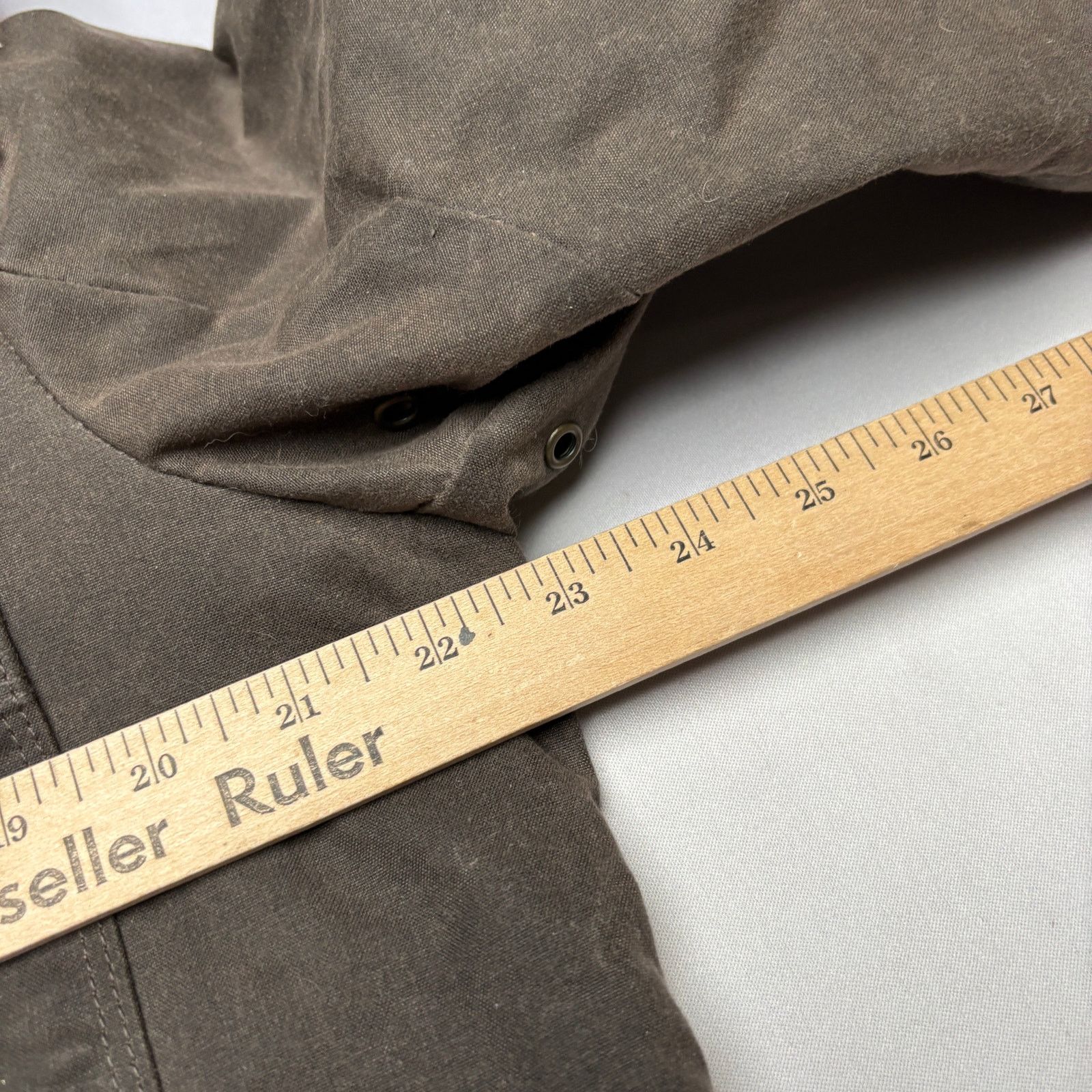 Billy Reid Billy Reid MSL ALA Waxed Cotton Chore Coat Men's Medium Size US M / EU 48-50 / 2 - 7 Thumbnail