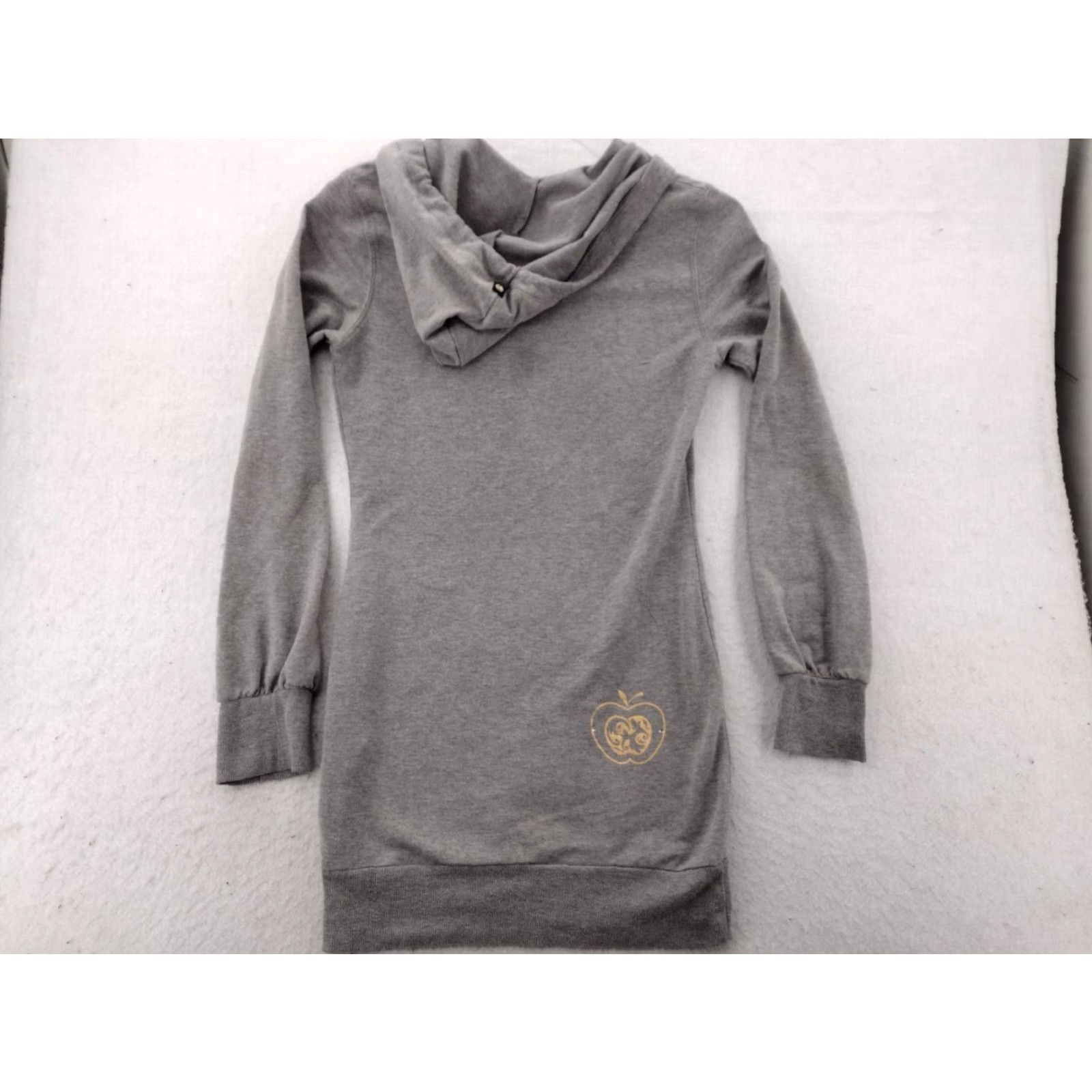 Vintage Vintage Apple Bottoms Hoodie Women’s Medium Gray Fleece Pullover Festival Hip Hop Style Size M / US 6-8 / IT 42-44 - 6 Thumbnail