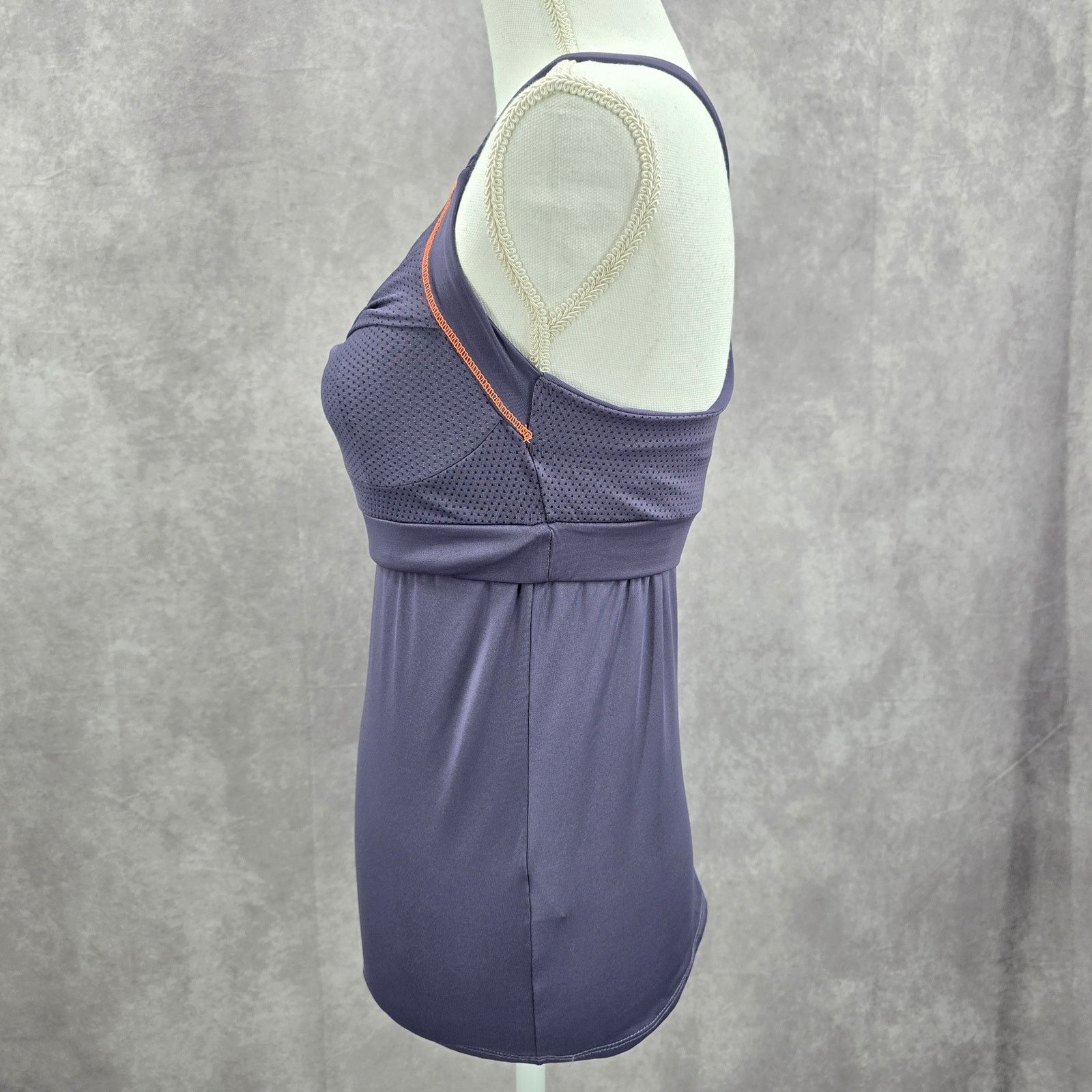 Other Lucky In Love Purple Crisscross Activewear Tank Tom Small Size S / US 4 / IT 40 - 4 Thumbnail