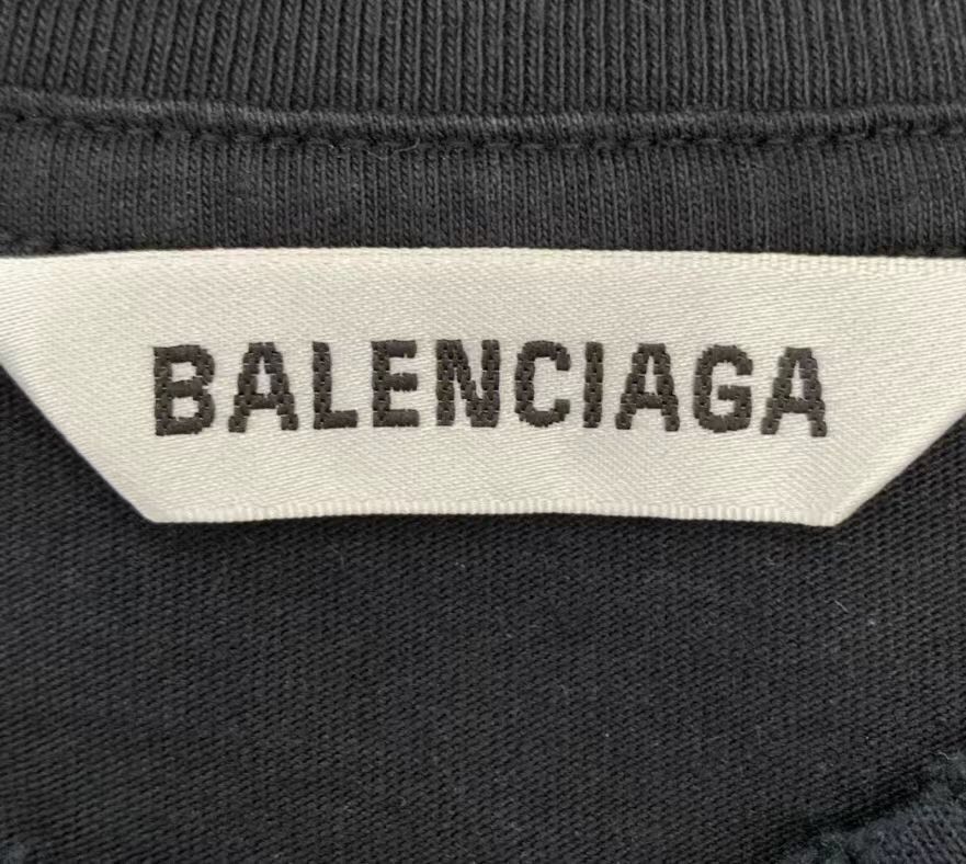 Balenciaga Balenciaga Alien printed black cotton short sleeved T-shirt Size L / US 10 / IT 46 - 5 Thumbnail