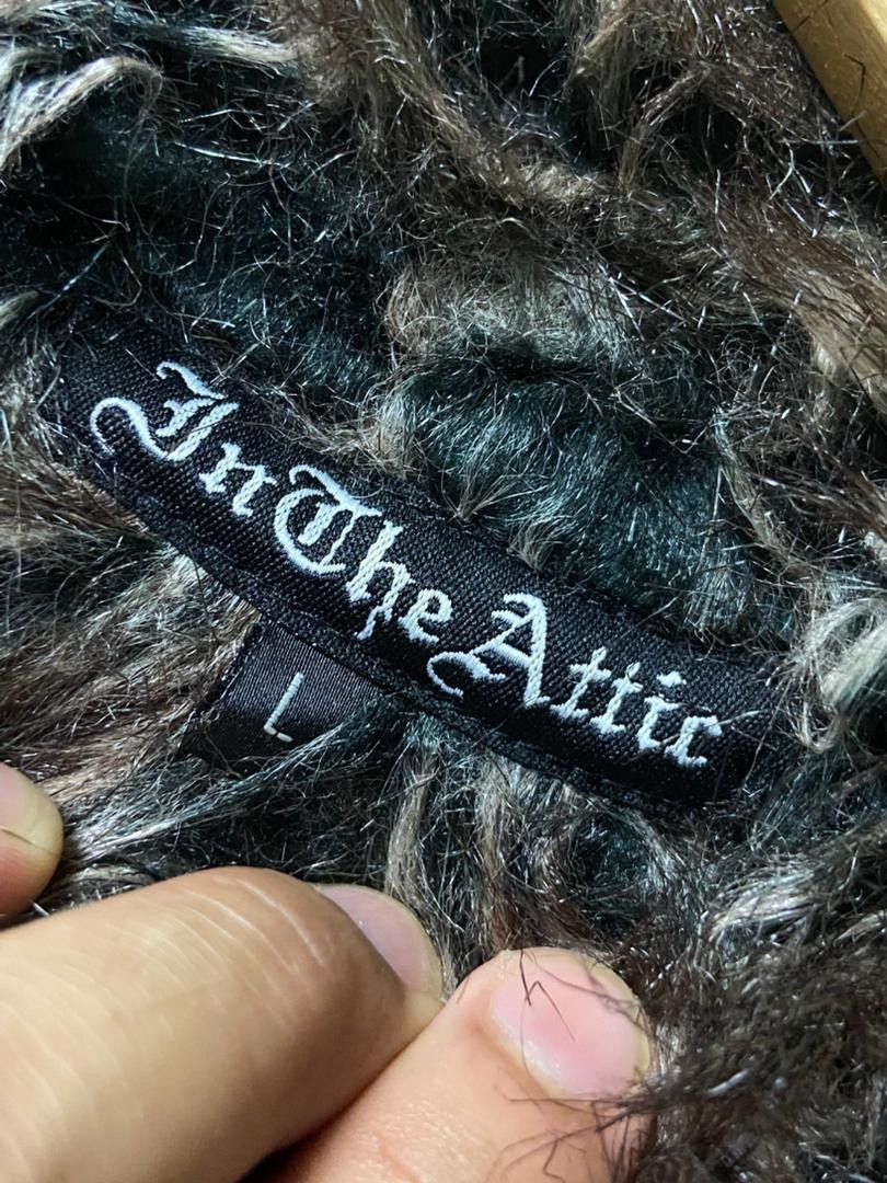 In The Attic In The Attic Distressed Faux Fur Trimmed Jacket (185) Size US L / EU 52-54 / 3 - 3 Thumbnail