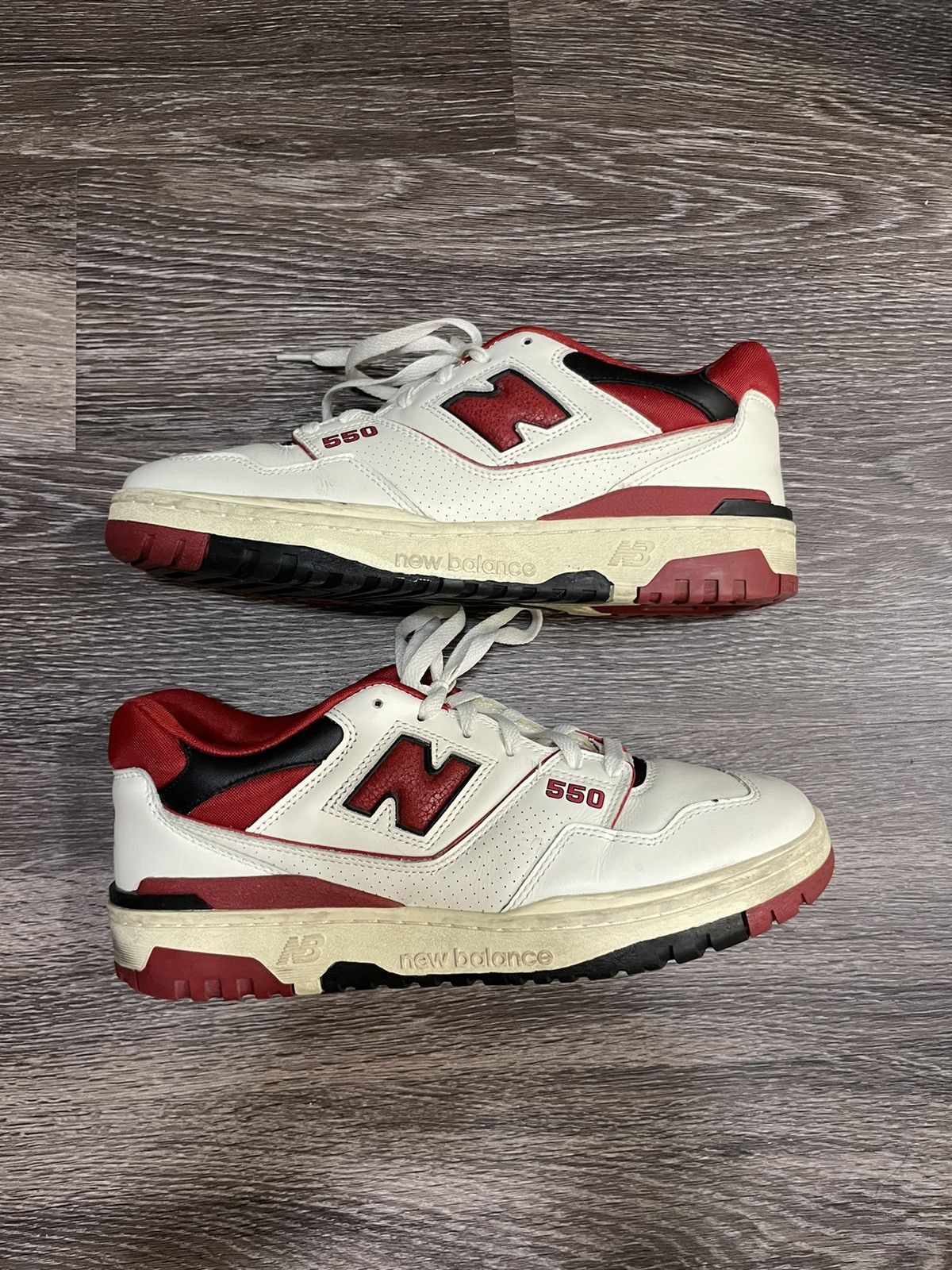 Aime Leon Dore × New Balance New Balance x ALD p550 “Red” Size US 10.5 / EU 43-44 - 1 Thumbnail