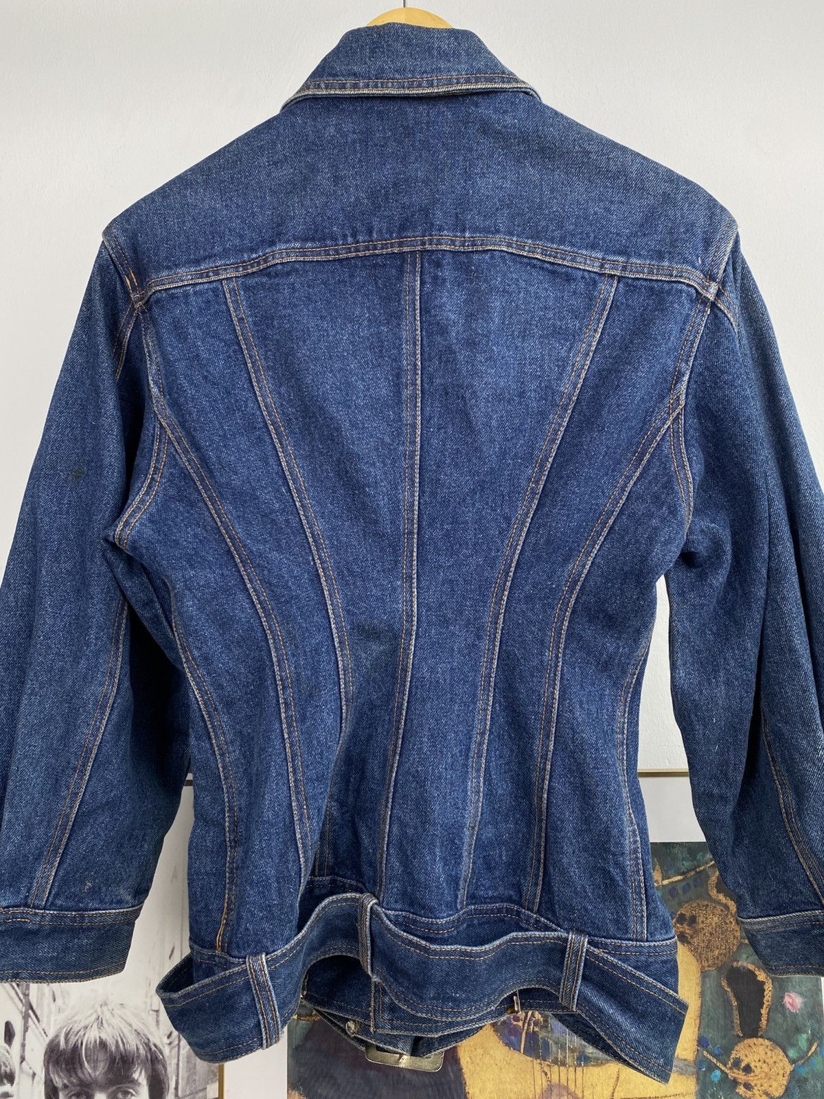 Jean Paul Gaultier 90's Junior Gaultier Blouson Denim Jacket Size S / US 4 / IT 40 - 9 Thumbnail