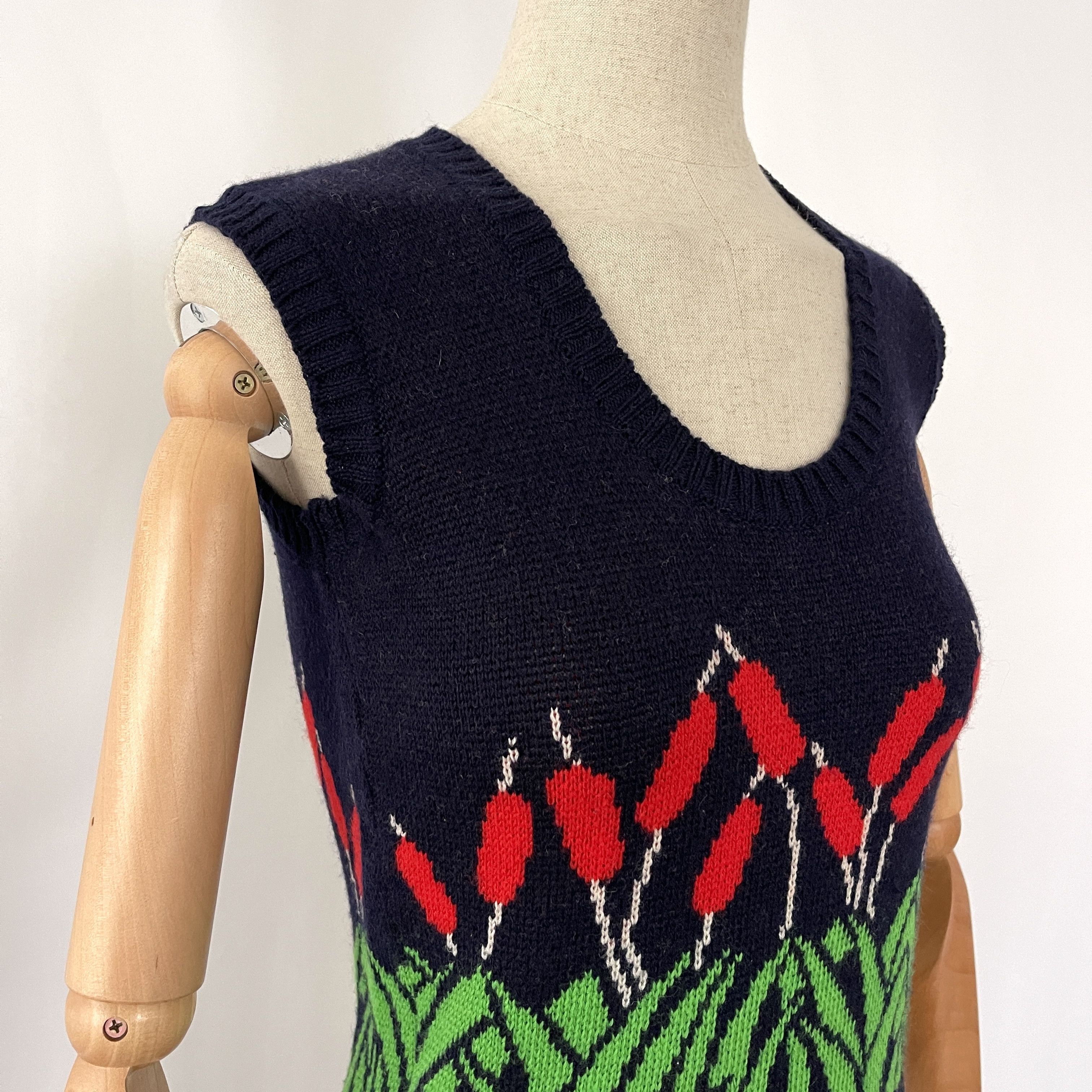 Lanvin LANVIN Wool Vintage Vest Y2K Size XS-M Size S / US 4 / IT 40 - 2 Thumbnail