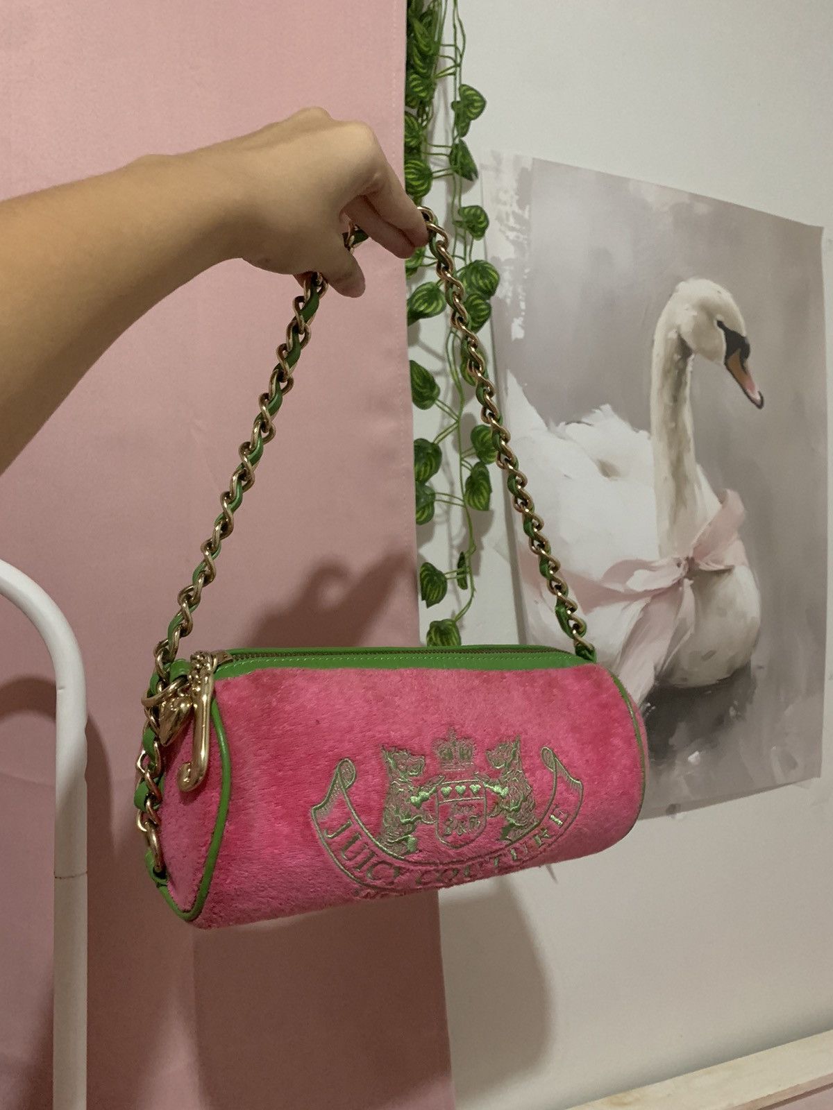 Juicy Couture Juicy Couture Watermelon Barrel Bag | Grailed display picture 1