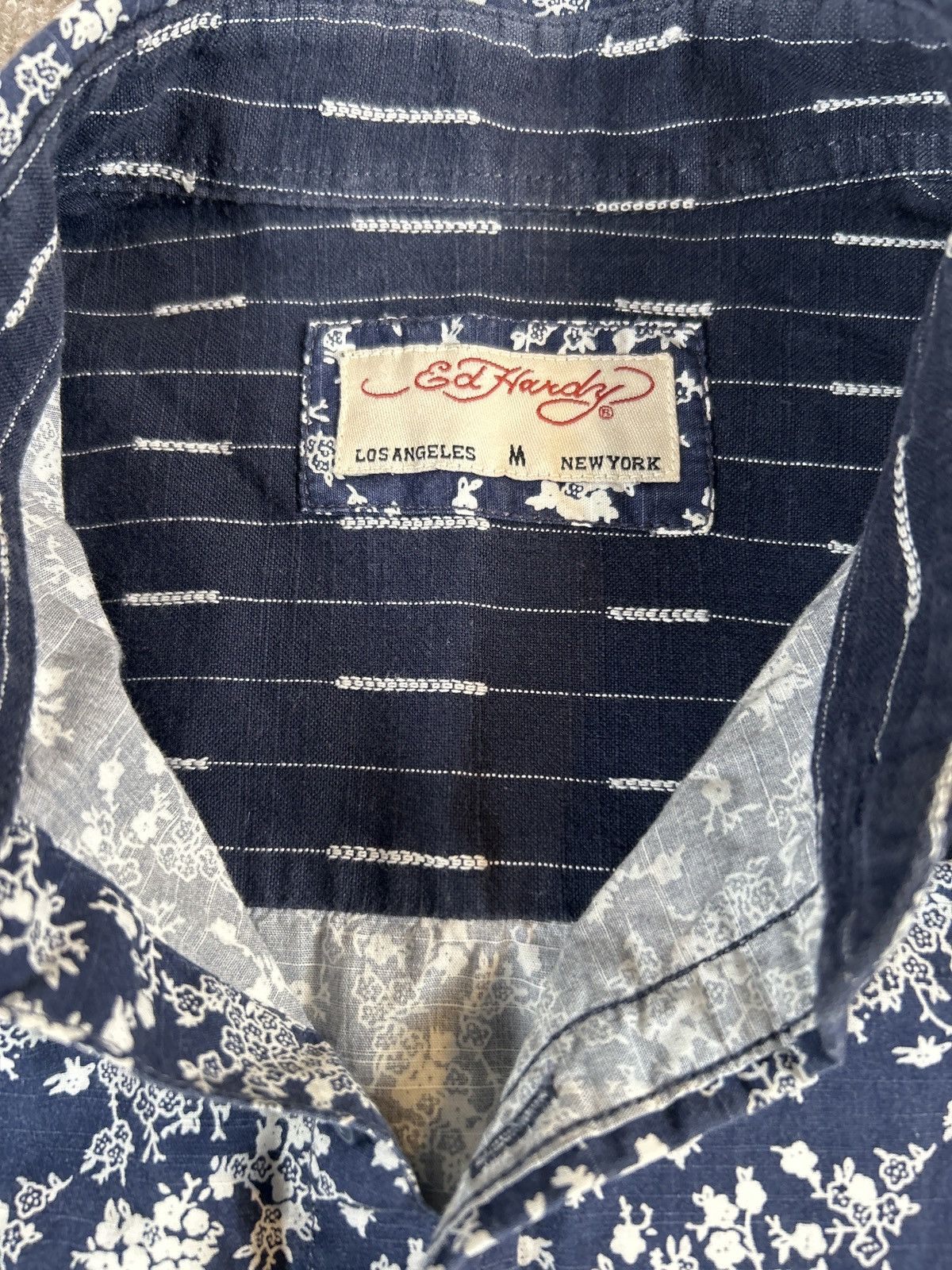 Ed Hardy Ed Hardy Floral Button Down (Size M) 0205 Size US M / EU 48-50 / 2 - 2 Thumbnail