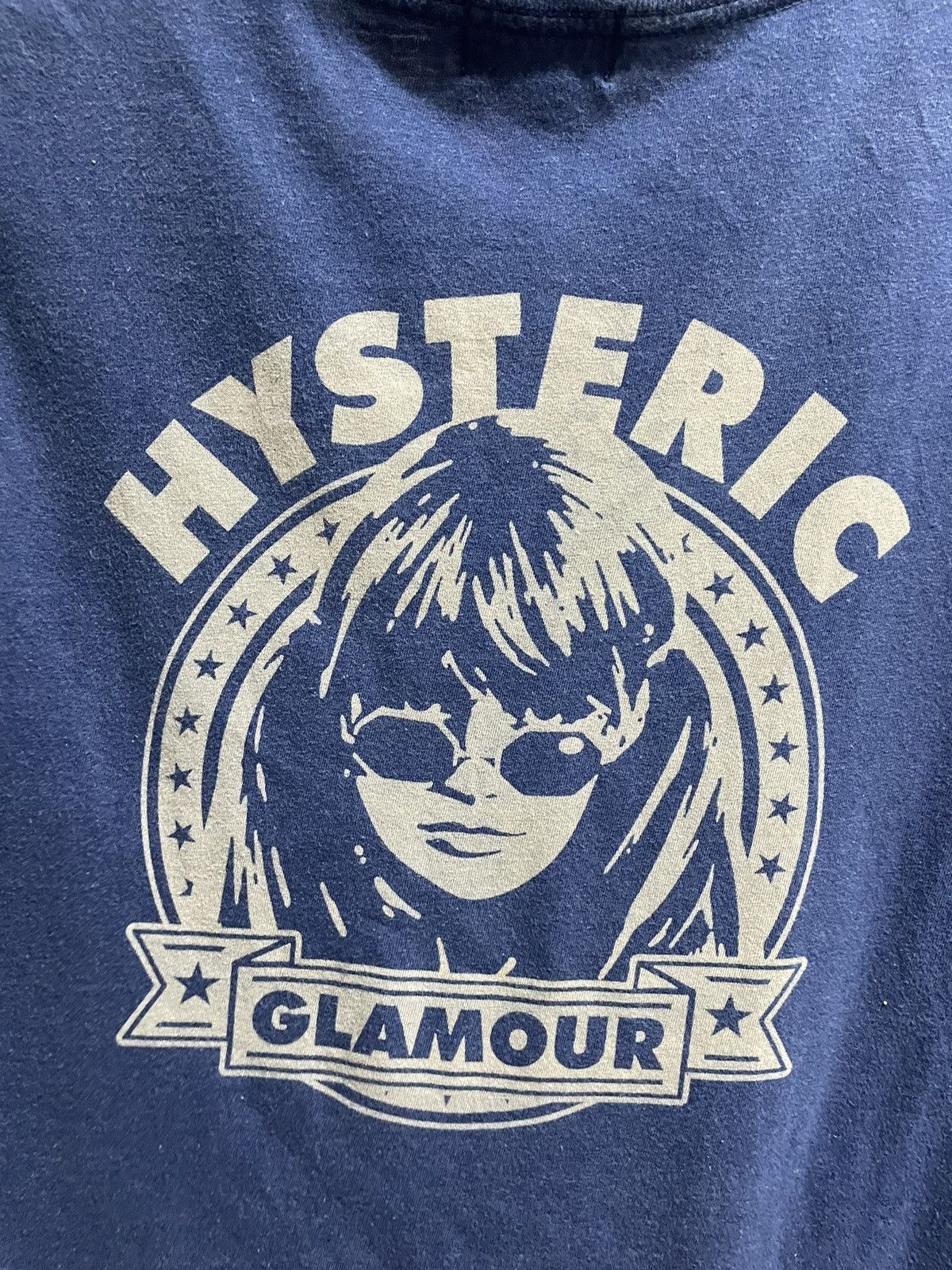 Hysteric Glamour Hysteric Glamour Secret Service Distressed Single Pocket Tee Size US M / EU 48-50 / 2 - 6 Thumbnail