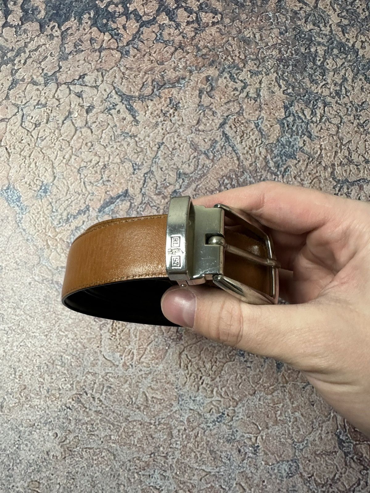 Polo Ralph Lauren Vintage Polo Ralph Lauren Belt Brown Leather Size ONE SIZE - 2 Thumbnail