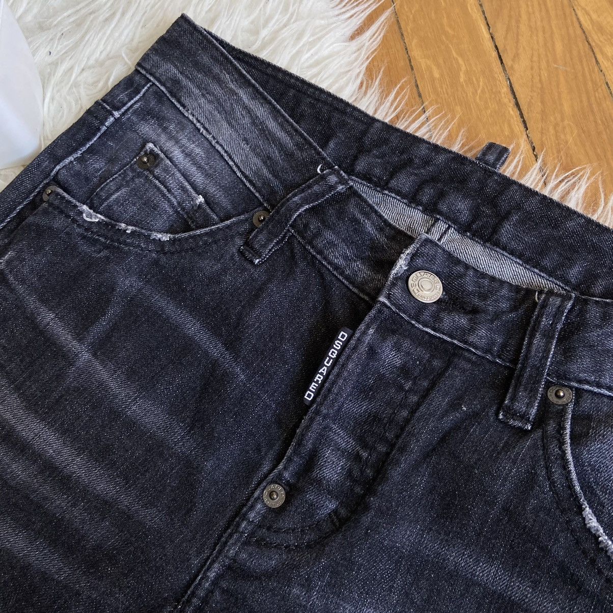 Dsquared2 📌 Crazy Dsquared2 Denim Y2K Skinny Jeans Size US 26 / EU 42 - 12 Thumbnail
