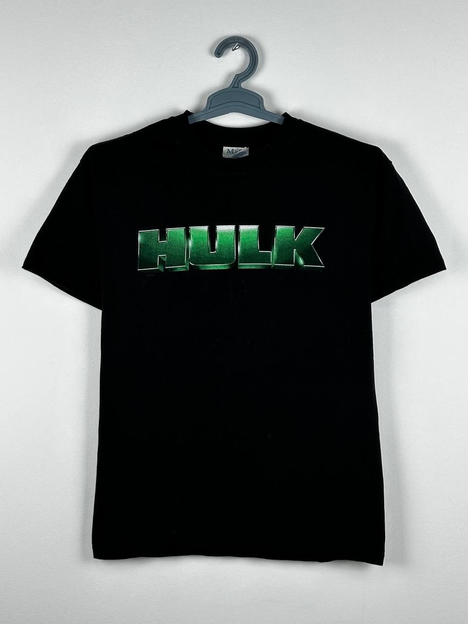 Marvel Comics × Vintage 2003 Hulk Movie Promo Black T Shirt Size US M / EU 48-50 / 2 - 1 Thumbnail