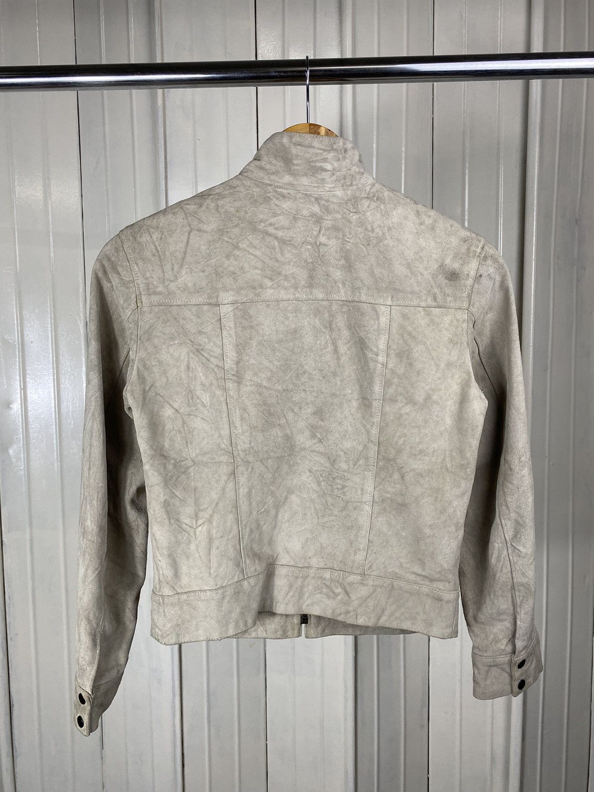 agnes b. Agnes B Special Leather Bikers Jacket Size US XS / EU 42 / 0 - 4 Thumbnail