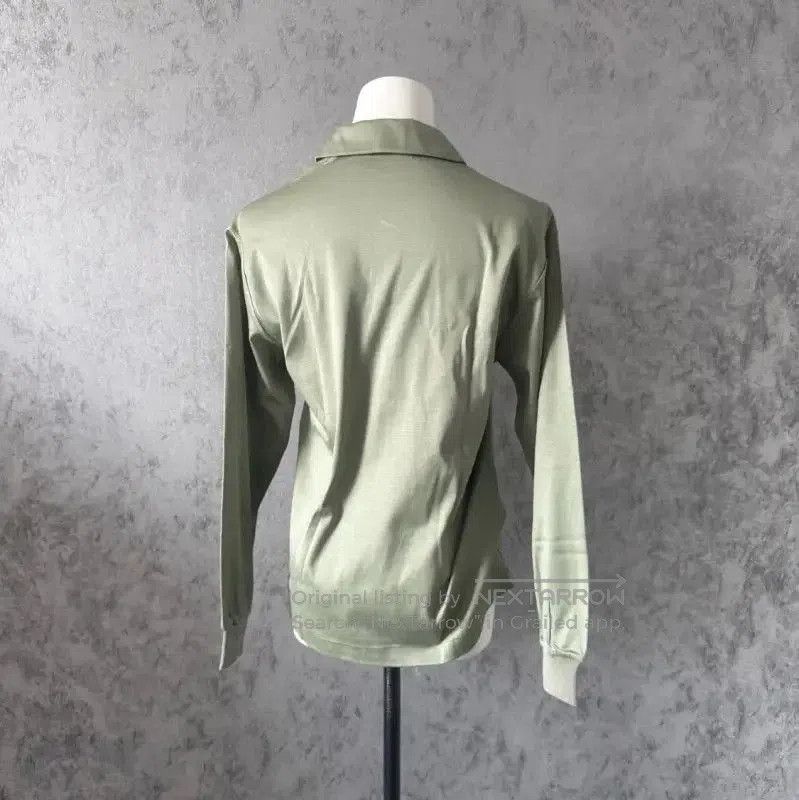 Burberry Burberry Green Long Sleeve Cotton Shirt. Size M / US 6-8 / IT 42-44 - 5 Thumbnail