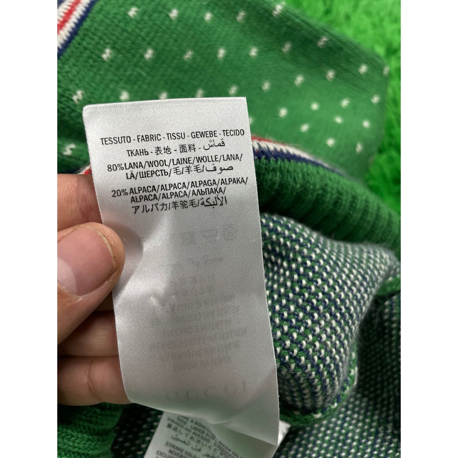 Gucci Gucci Knit Green Goat Small New Size US S / EU 44-46 / 1 - 6 Thumbnail