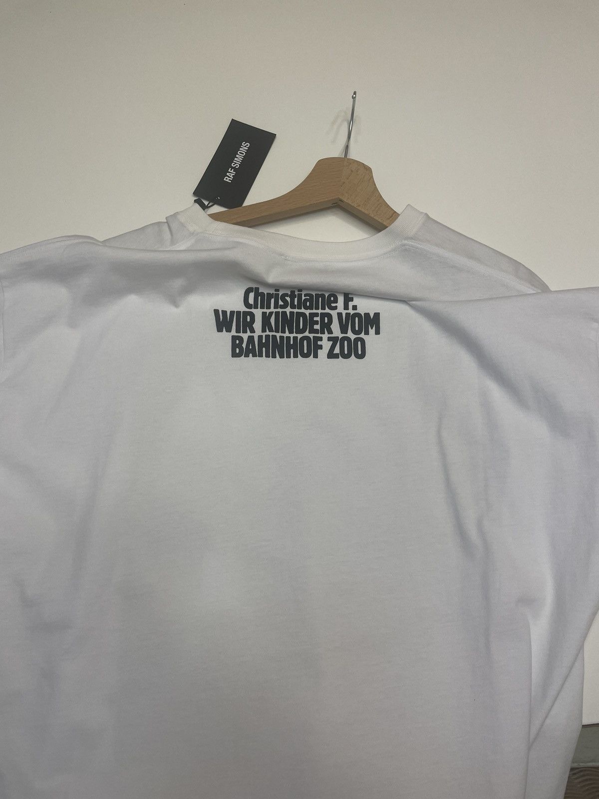 Raf Simons × Raf by Raf Simons Rare* Raf Simons x 'Christiane F. Berlin Zoo' FW18 Size US L / EU 52-54 / 3 - 13 Thumbnail