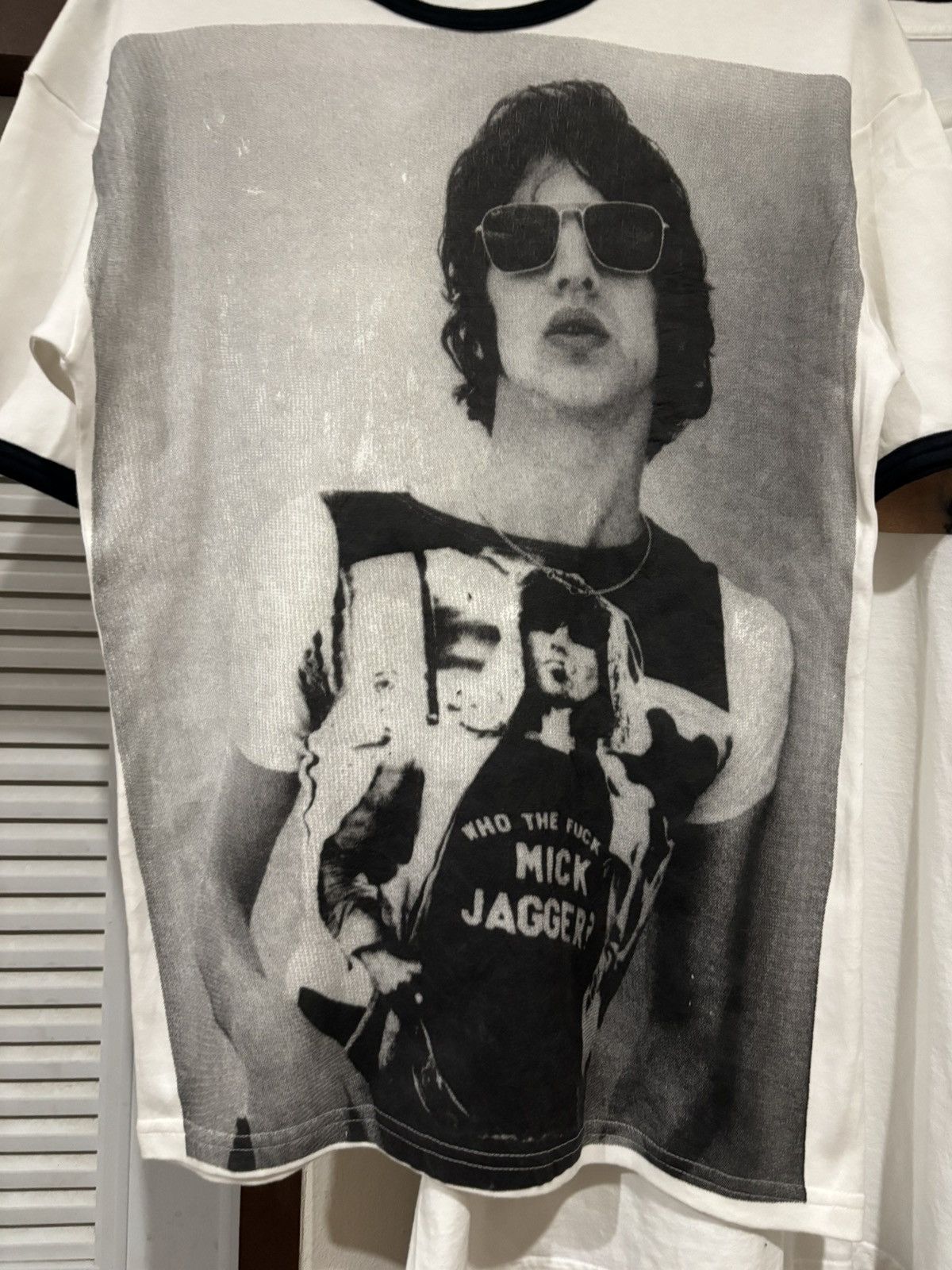 Band Tees Richard Ashcroft The Verve Who The Fuck Is Mick Jagger Size US M / EU 48-50 / 2 - 2 Thumbnail