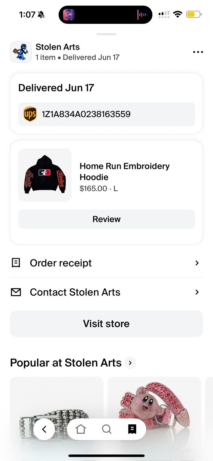 Other Stolen Arts Hoodie Size US L / EU 52-54 / 3 - 4 Thumbnail