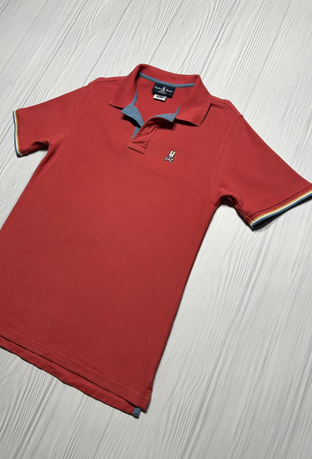 Designer × Psycho Bunny Psycho Bunny Polo Shirt Size 5 (L) Designer Size US M / EU 48-50 / 2 - 2 Thumbnail