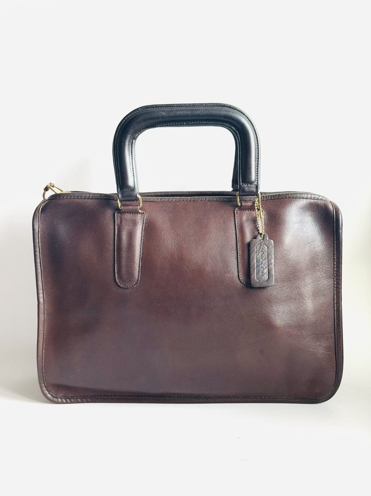 Coach Vintage leather Coach slim satchel bag Bonnie Cashin 9430 Size ONE SIZE - 10 Thumbnail