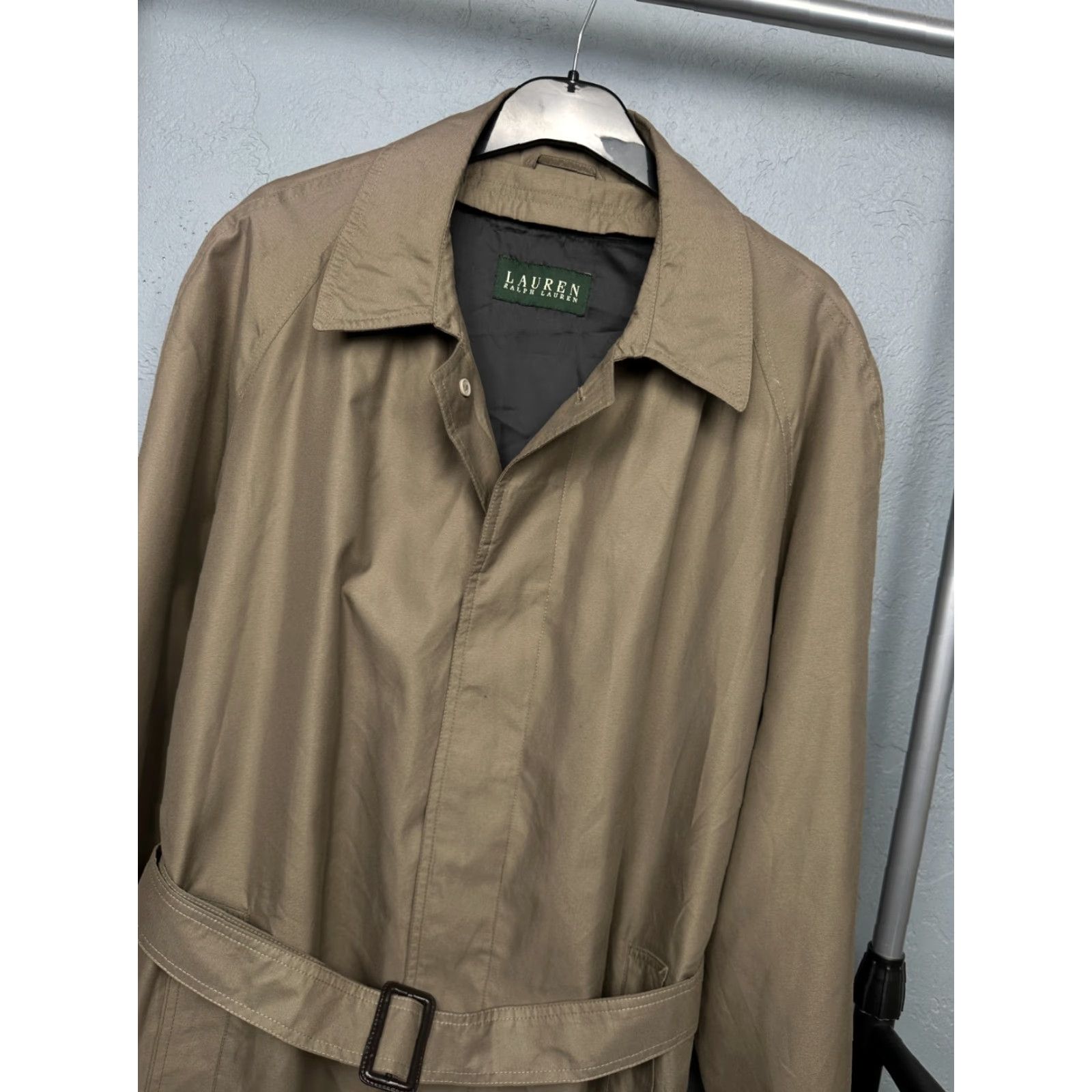 Polo Ralph Lauren Polo Ralph Lauren Mens Trench Coat with removable lining Coat L Beige Vintage: No Shirt? Size US L / EU 52-54 / 3 - 2 Thumbnail