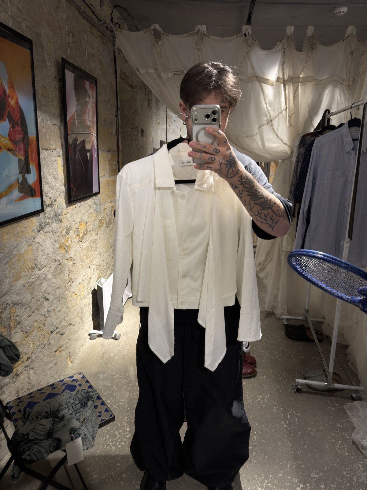 Lemaire Lamaire light avantgarde coat Size XS / US 0-2 / IT 36-38 - 14 Thumbnail