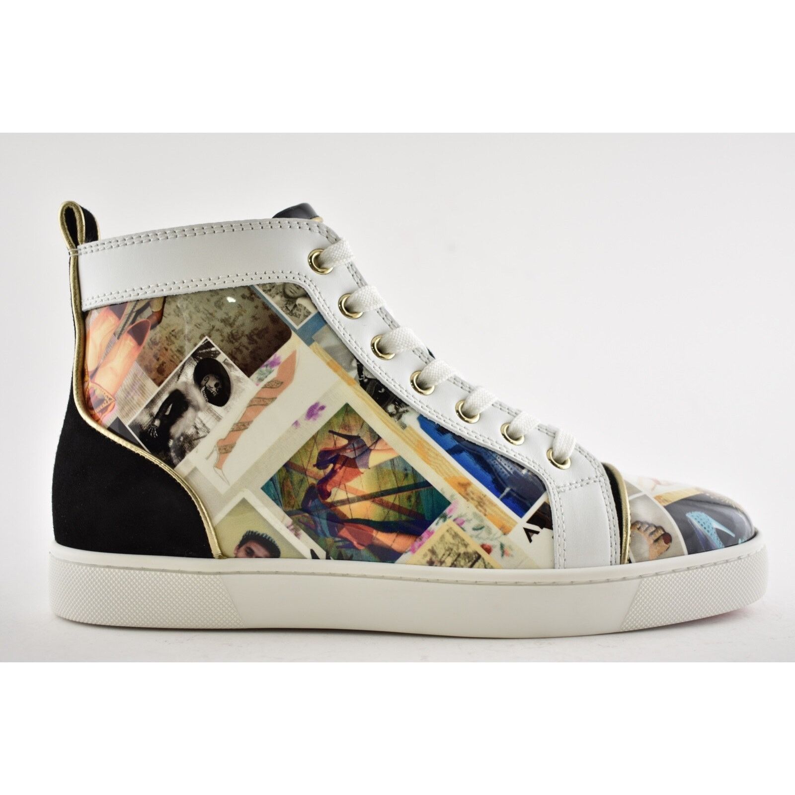 Christian Louboutin Christian Louboutin Mens Louis Orlato Flat Patent Collage Size US 7 / EU 40 - 2 Thumbnail