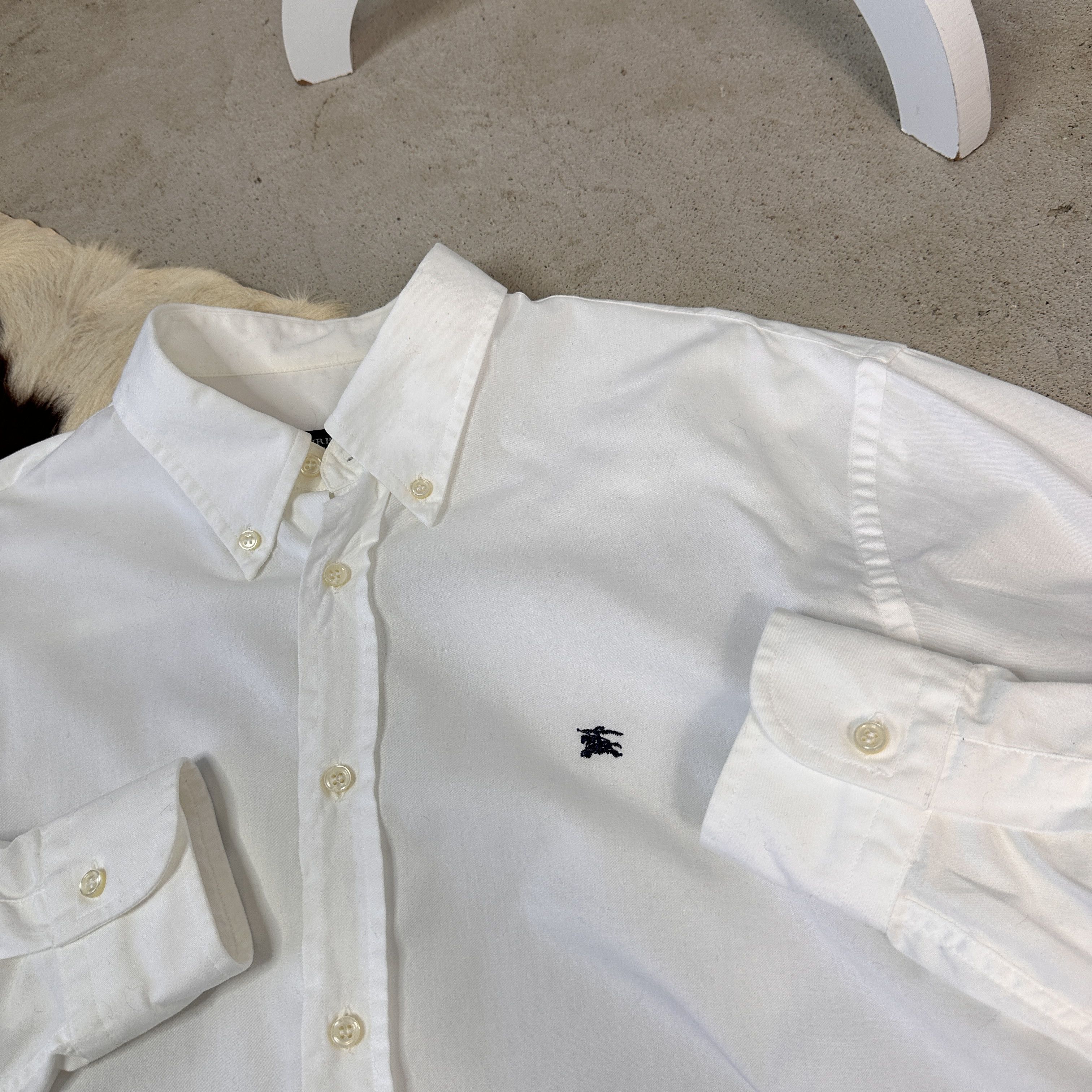 Burberry × Vintage Burberry shirt Size US L / EU 52-54 / 3 - 3 Thumbnail