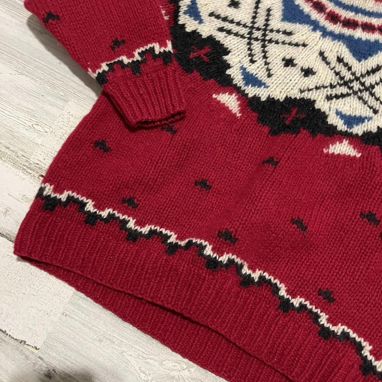 Woolrich Woolen Mills Woolrich Men's Vintage Wool Nordic Icelandic Sweater S Size US S / EU 44-46 / 1 - 5 Thumbnail