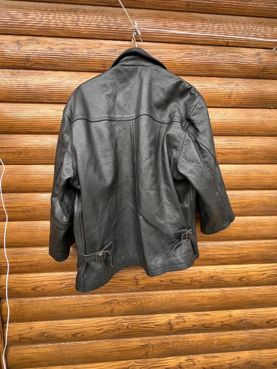 Leather Quality Casual Leather Jacket Size US L / EU 52-54 / 3 - 3 Thumbnail