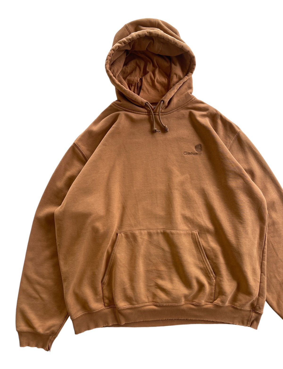 Carhartt Distressed Carhartt WIP Faded Brown Hoodies Size US XXL / EU 58 / 5 - 10 Thumbnail