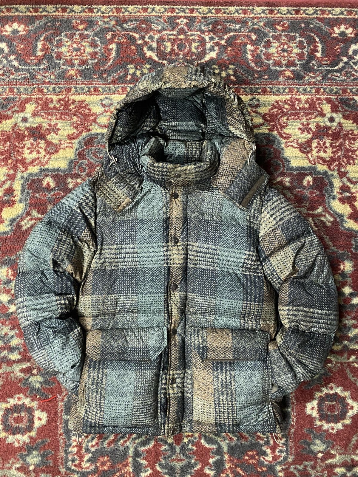 The North Face Tweed North Face Purple Label Down Jacket Size US M / EU 48-50 / 2 - 1 Thumbnail