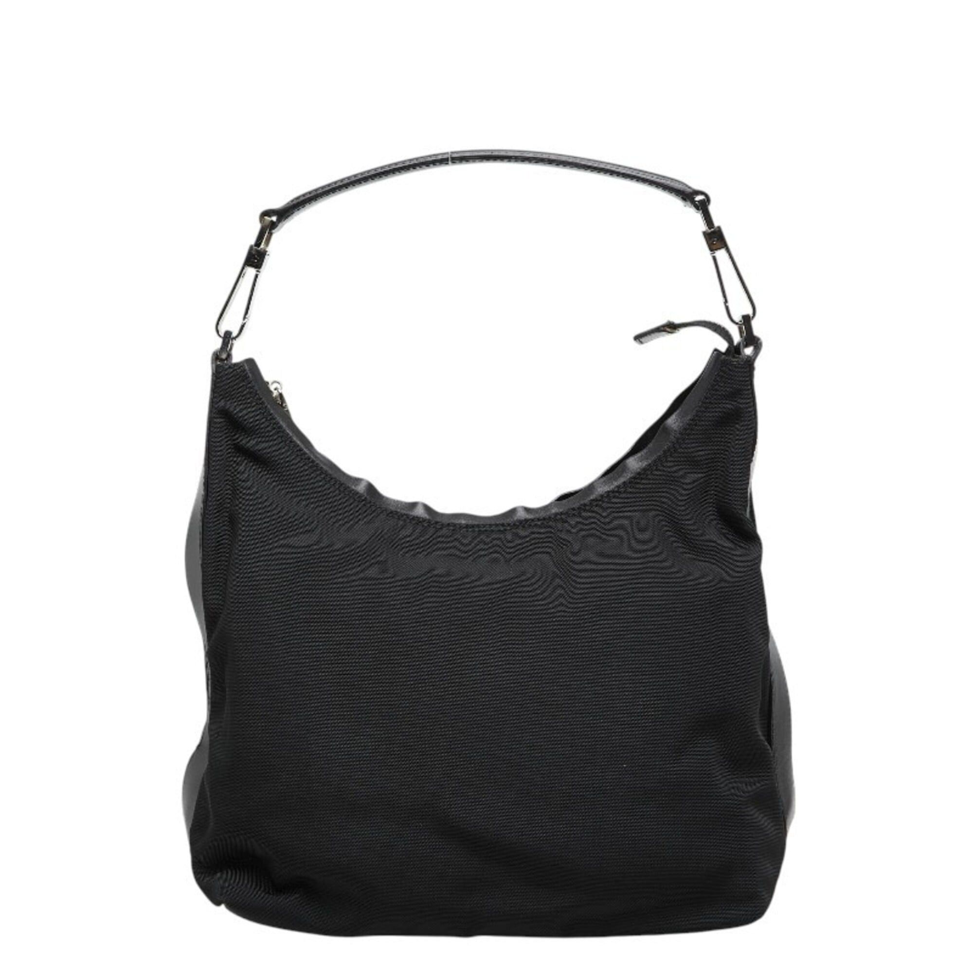 Gucci Gucci One-Shoulder Bag Handbag 000 0602 Black Nylon Leather Women's GUCCI Size ONE SIZE - 1 Thumbnail