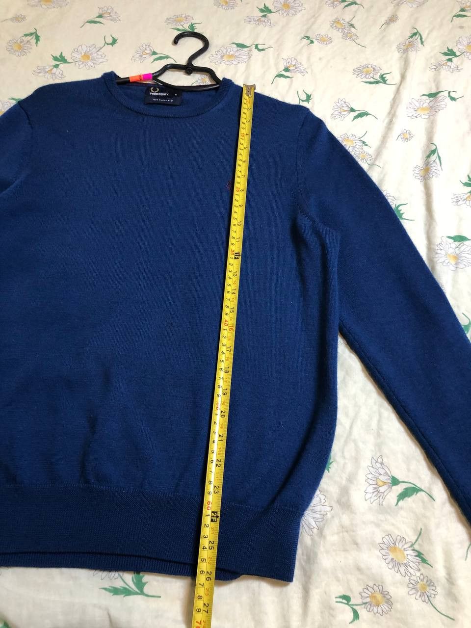 Fred Perry Fred Perry Mens Merino Wool Knit Crew Neck Sweater Size US M / EU 48-50 / 2 - 5 Thumbnail