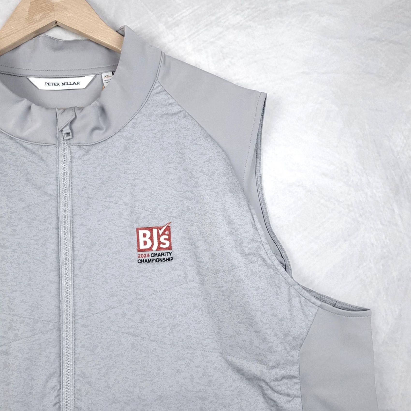 Peter Millar VINTAGE Peter Millar Fuse Vest Mens 2XL Gray Quilted BJ's Performance Golf Size US XXL / EU 58 / 5 - 5 Thumbnail