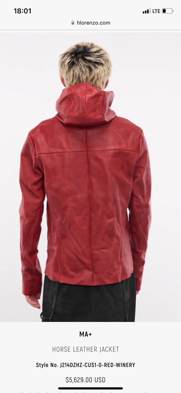 Ma+ Horse Aviator 4 Pocket Jacket red winery Size US M / EU 48-50 / 2 - 2 Thumbnail