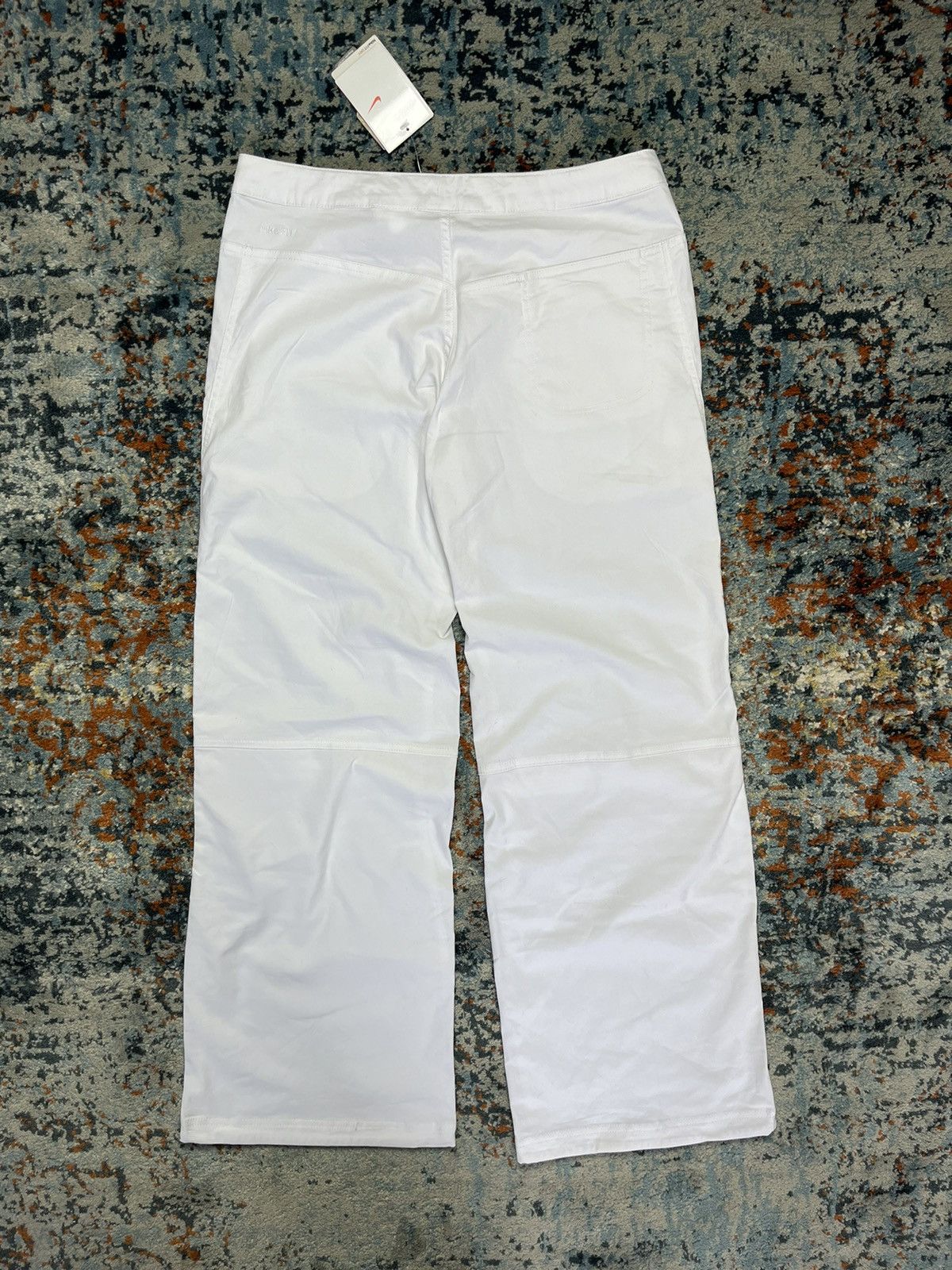Other Vintage y2k Nike flared utility baggy track pants Size 27" / US 4 / IT 40 - 2 Thumbnail