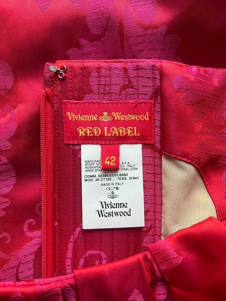 Vivienne Westwood Vivienne Westwood Red sequined dress Size S / US 4 / IT 40 - 4 Thumbnail