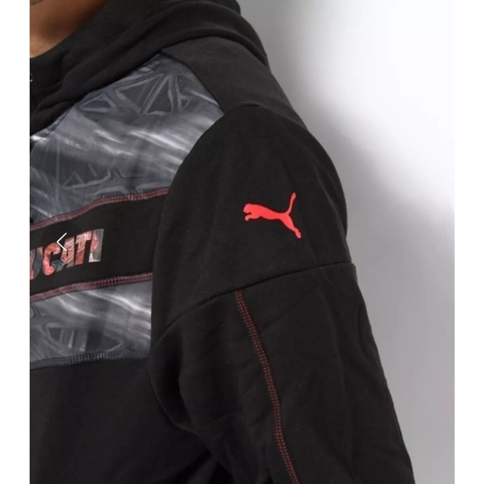 Puma PUMA x DUCATI Full Zip Hoodie Motorcycle Jacket Sweatshirt L Size US L / EU 52-54 / 3 - 9 Thumbnail