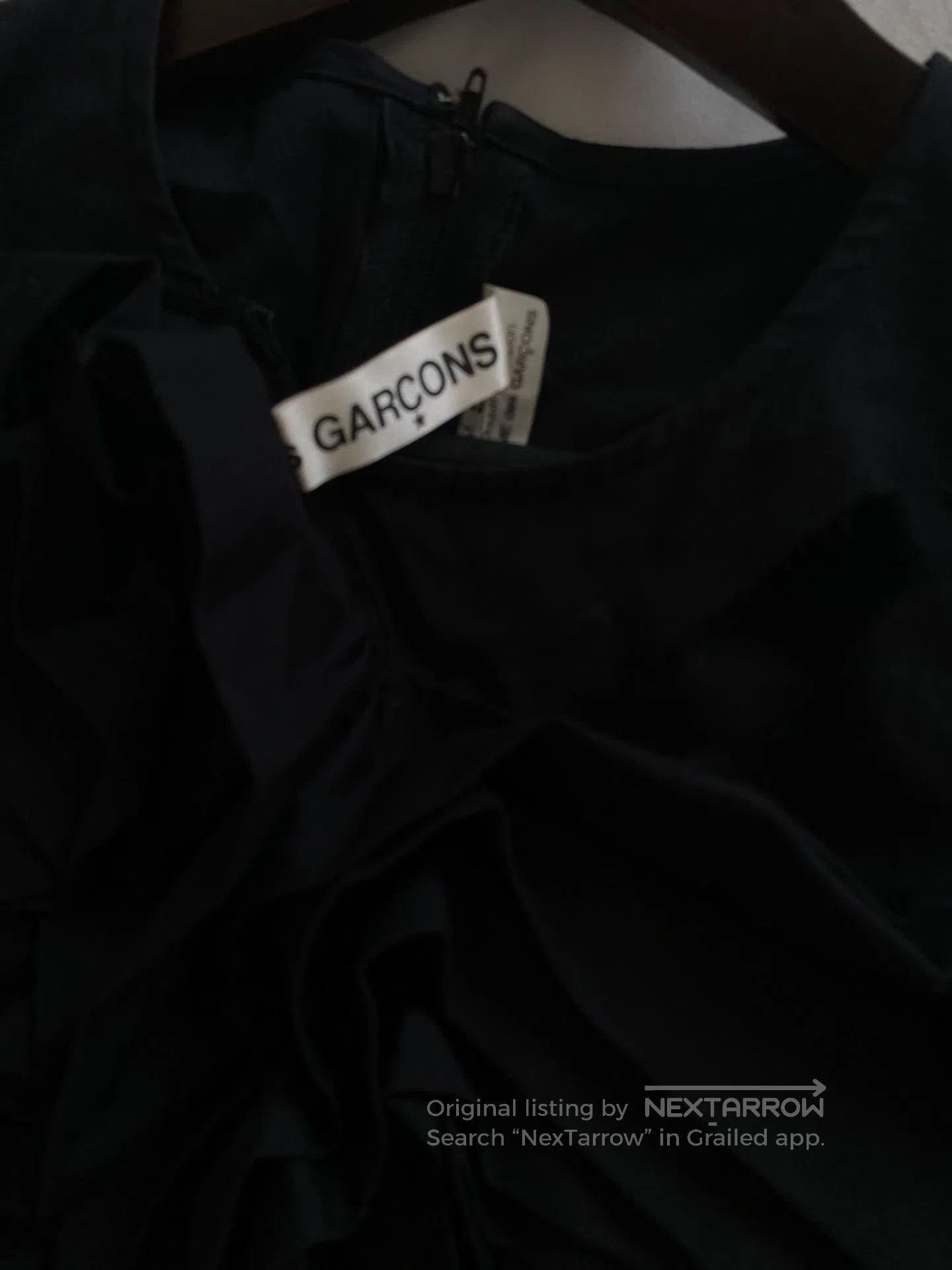 Comme des Garcons Comme des Garçons Rose Black Vest. Size S / US 4 / IT 40 - 3 Thumbnail