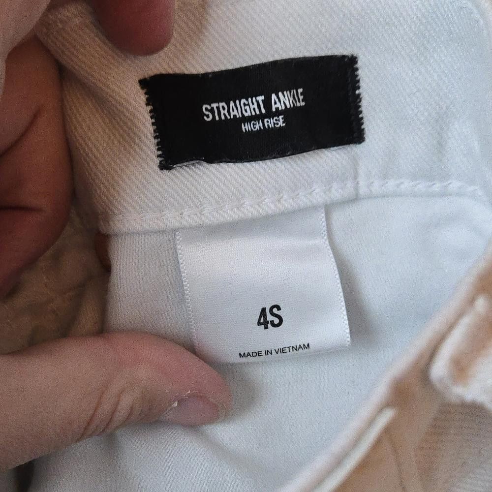 Express Express Straight Ankle High Rise Size 27" / US 4 / IT 40 - 6 Thumbnail