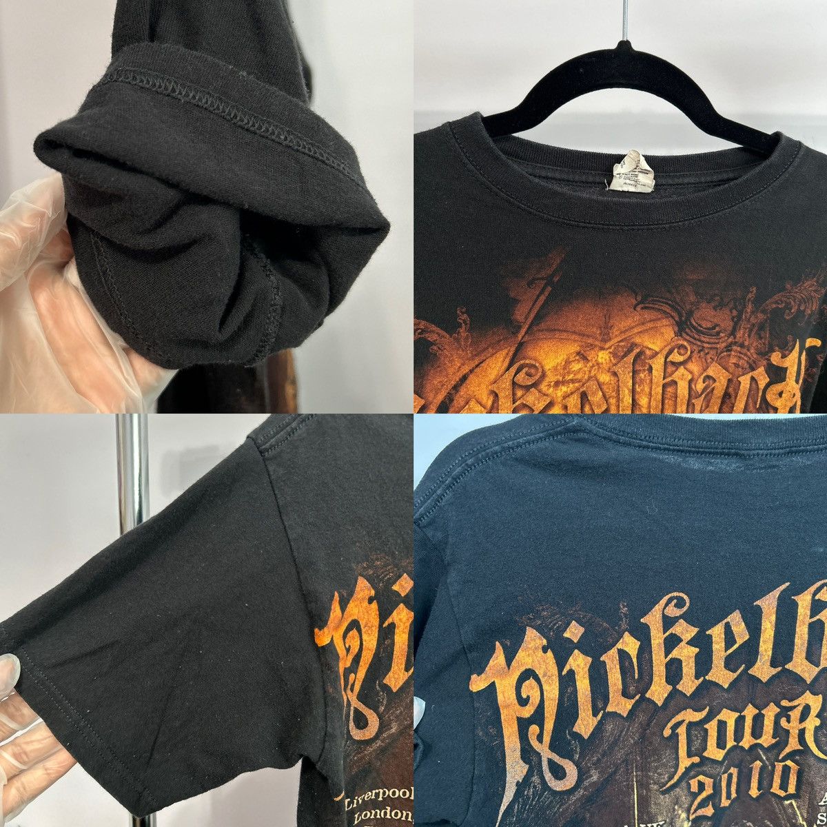 Anvil Anvil Nickelback 2010 Allover Graphic Tshirt Sz S -“Lynwood" Size US S / EU 44-46 / 1 - 8 Thumbnail