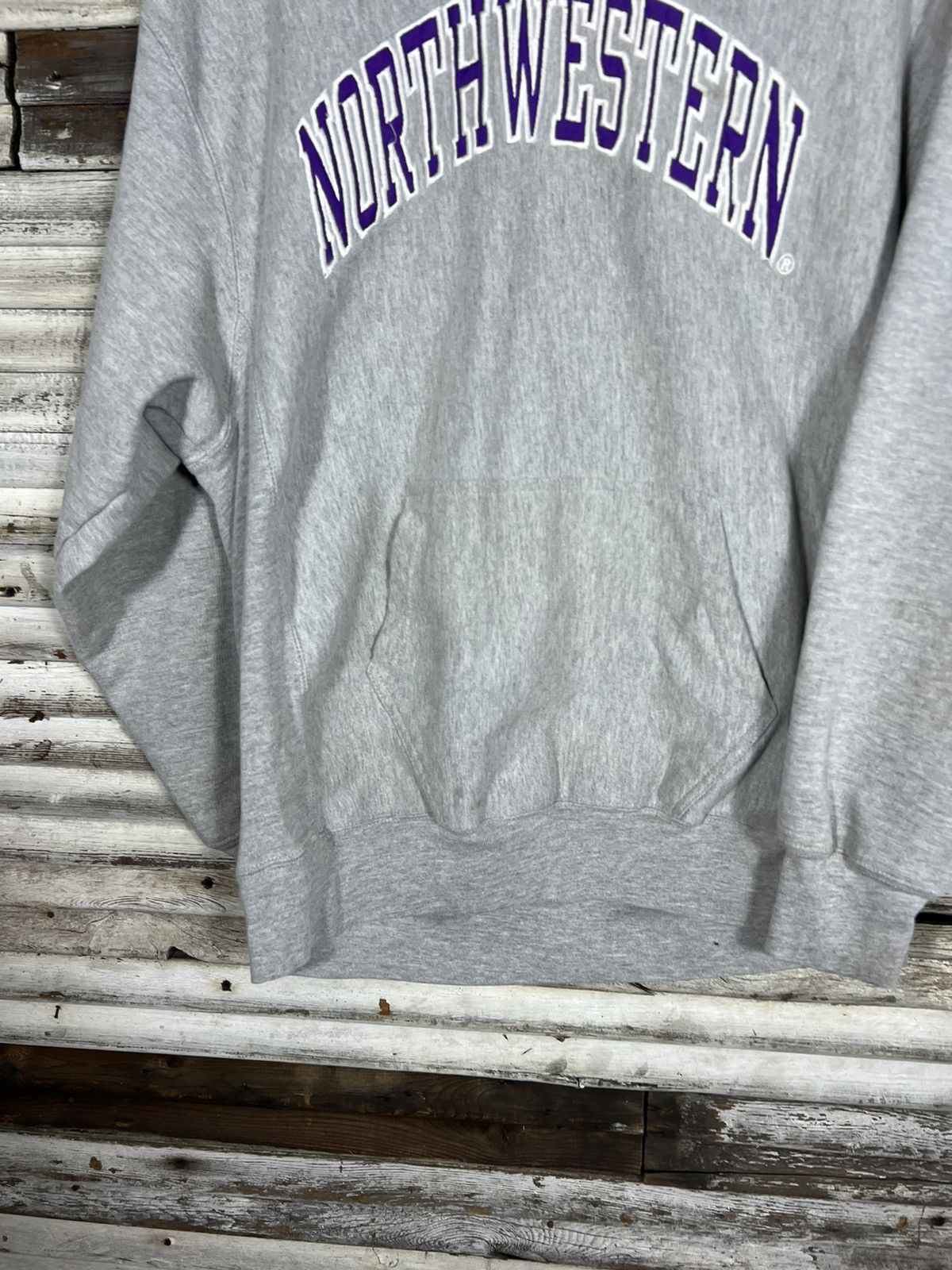 Steve And Barrys × Vintage Vintage Northwestern Hoodie Size US L / EU 52-54 / 3 - 3 Thumbnail