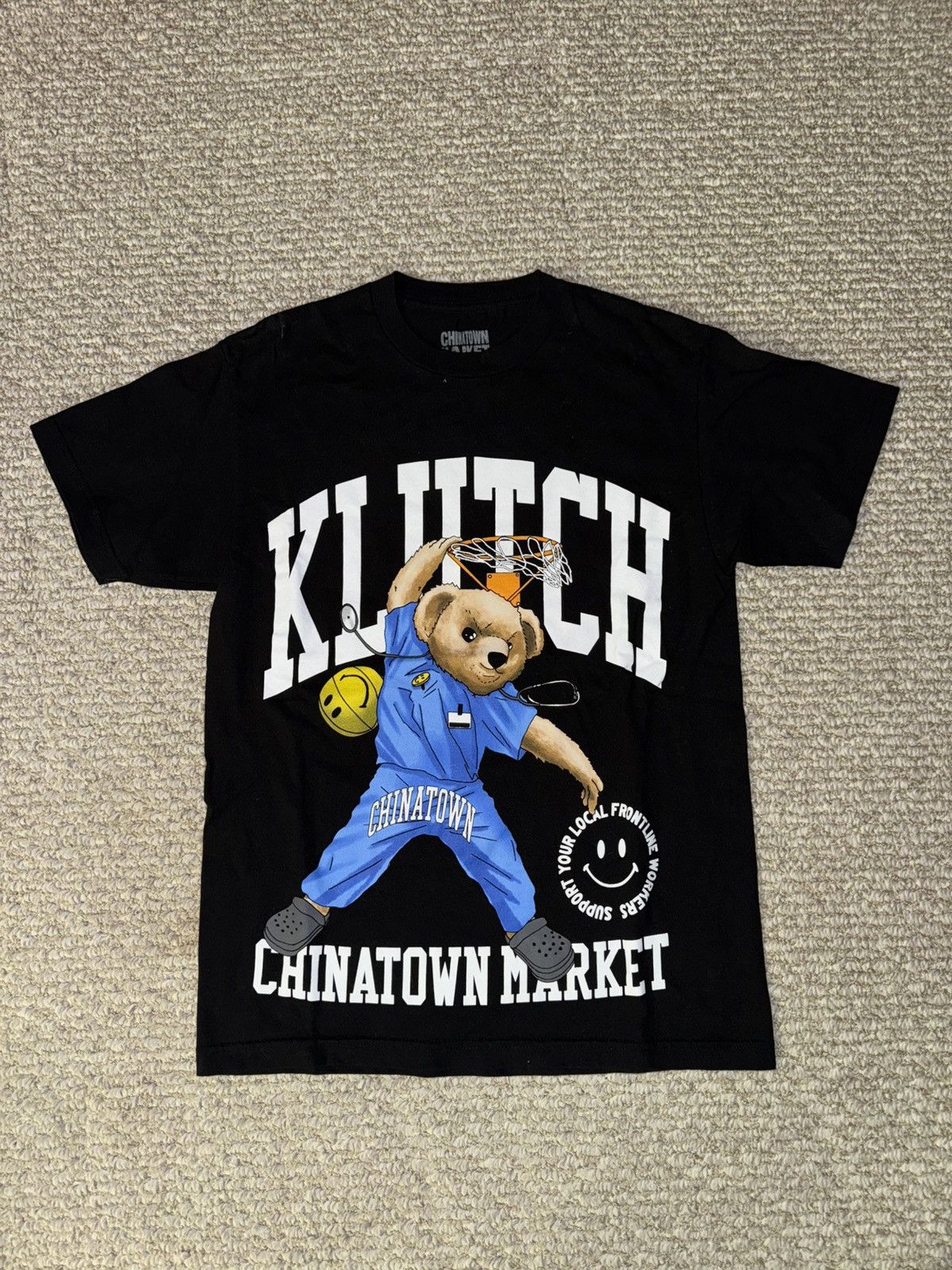 Market Market X Klutch Sports Covid Bear Graphic Tee Size US M / EU 48-50 / 2 - 2 Thumbnail