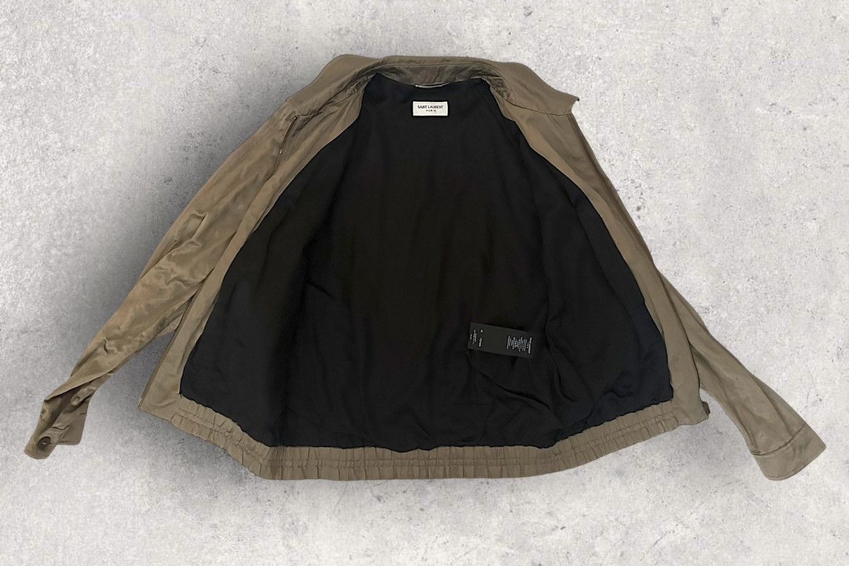 Saint Laurent Paris Saint Laurent Crinkled Satin Jacket Size US M / EU 48-50 / 2 - 6 Thumbnail